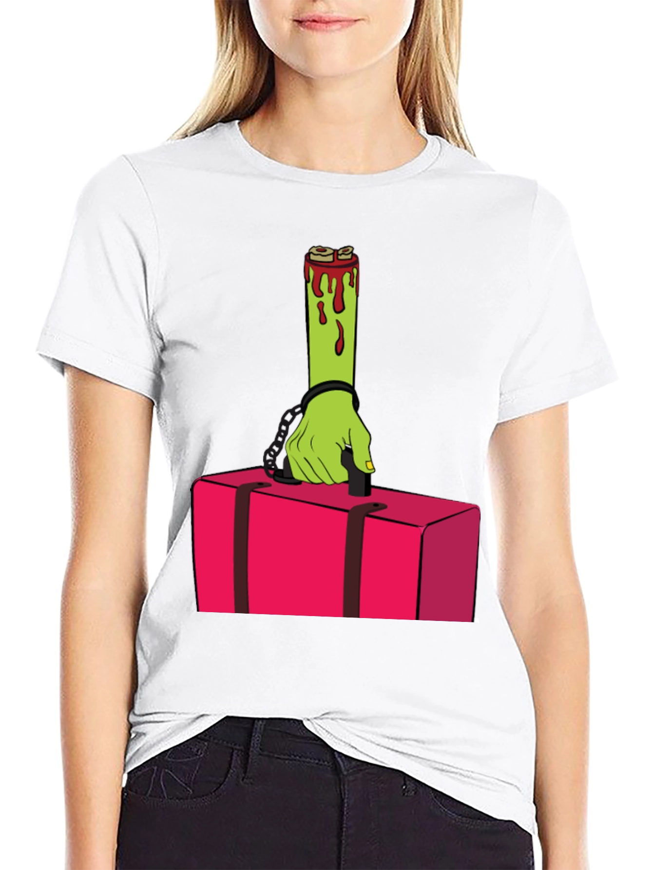 Zombie Hand Luggage T-Shirt