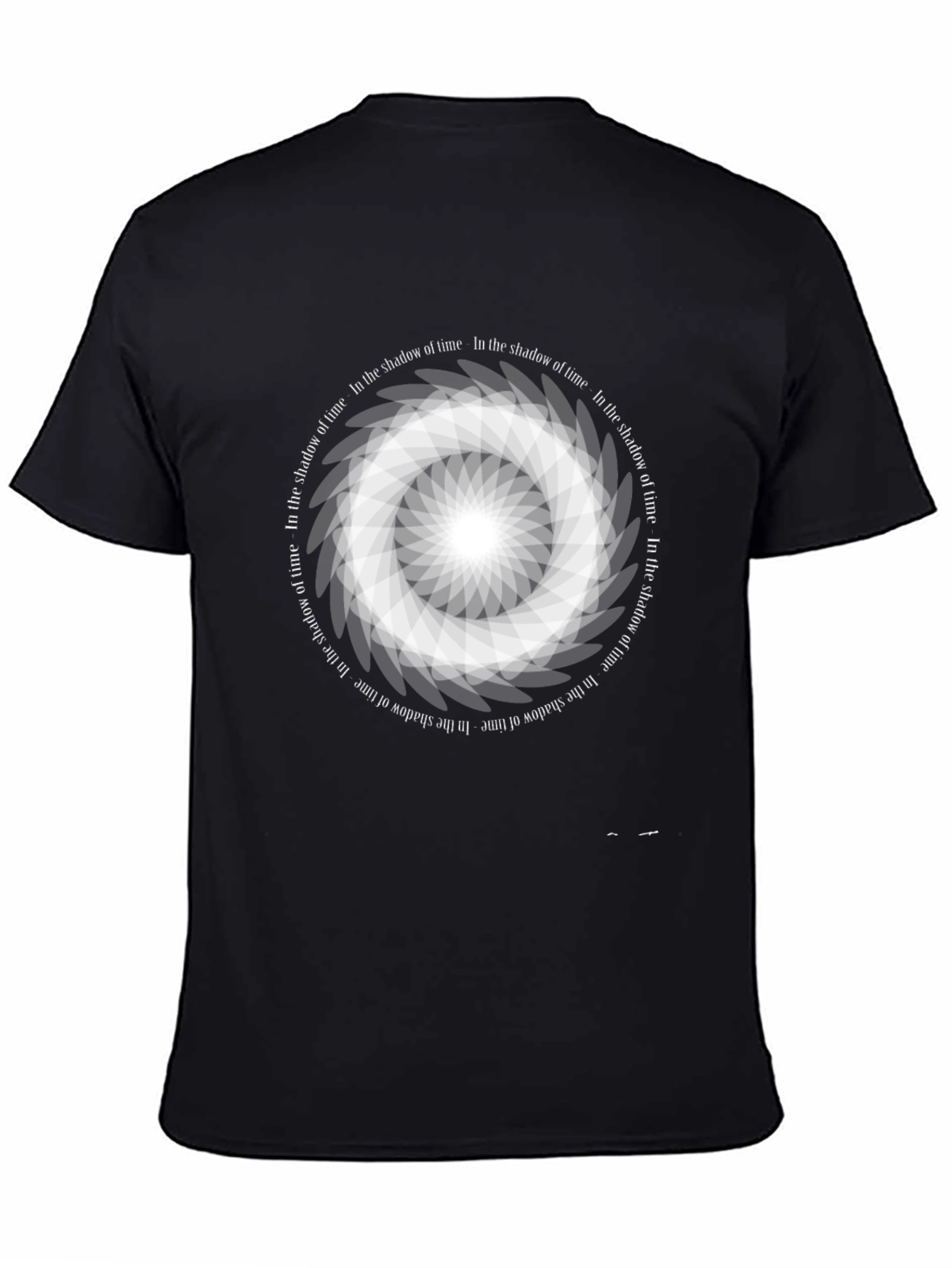 Shadow of Time Graphic Tee - Black