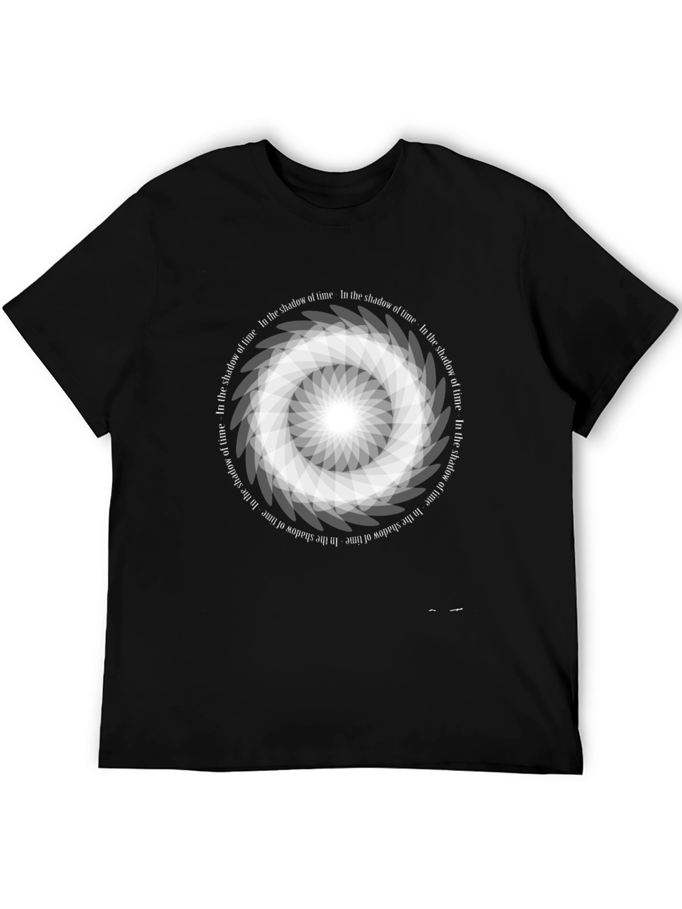 Shadow of Time Graphic Tee - Black