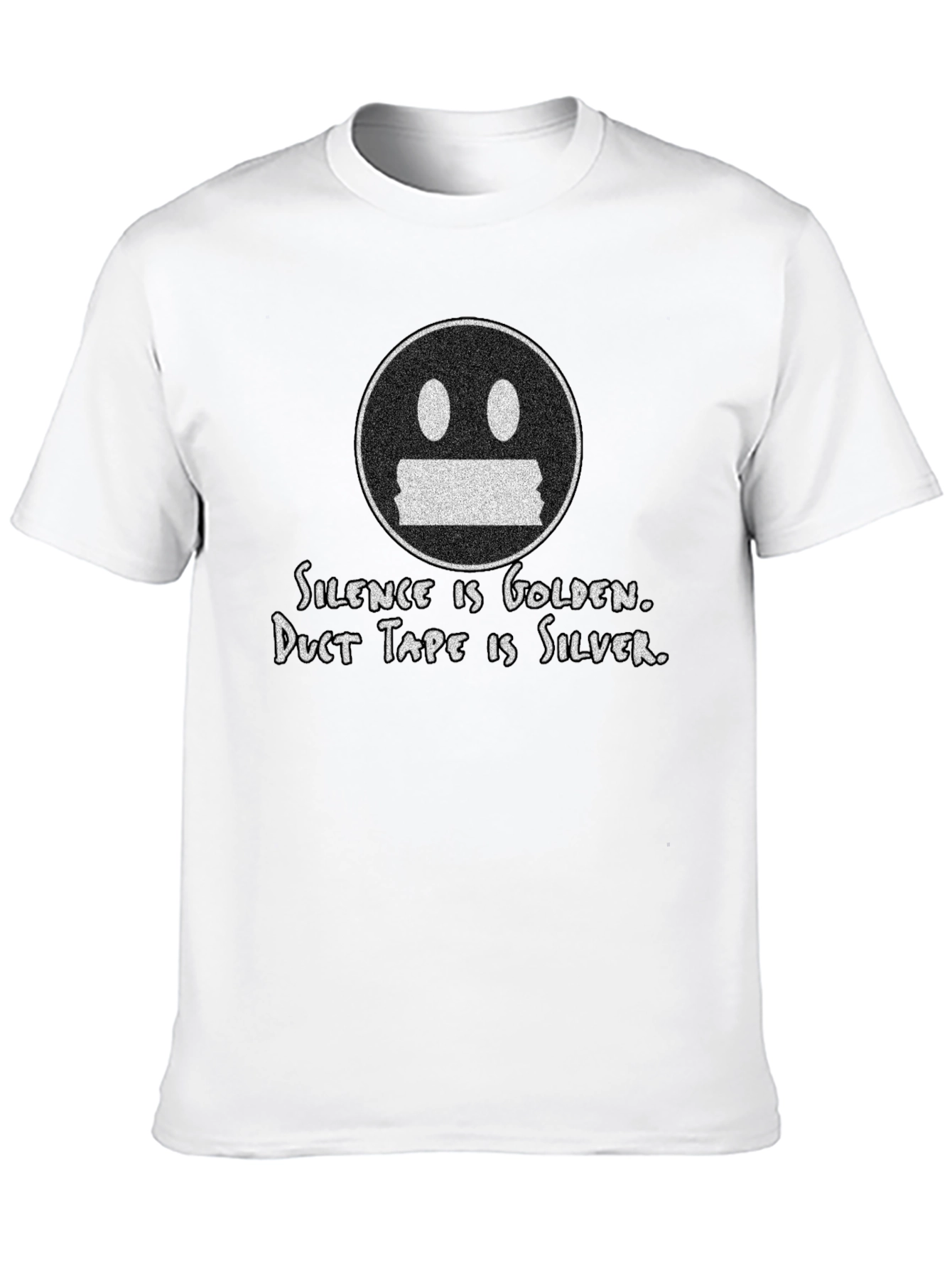 Silence is Golden T-Shirt - Funny Graphic Tee