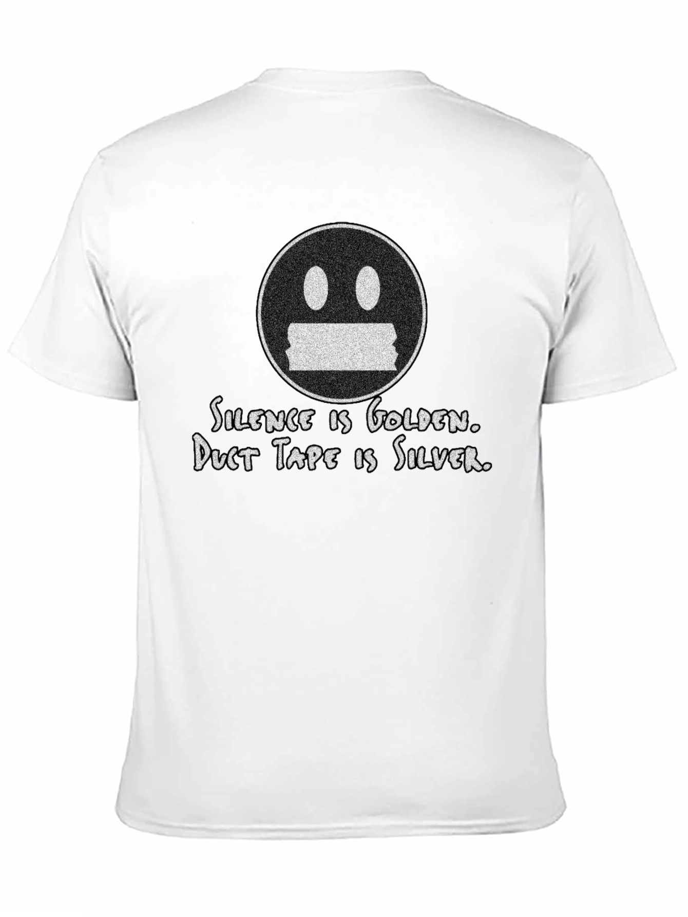 Silence is Golden T-Shirt - Funny Graphic Tee