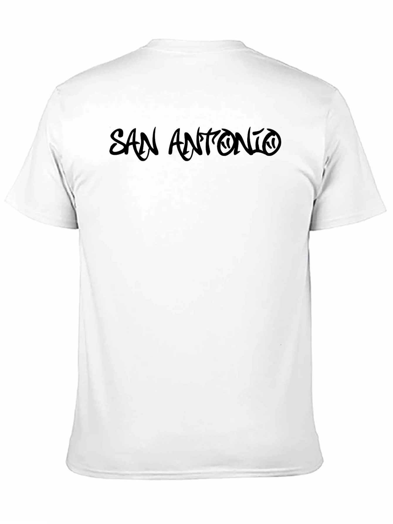 San Antonio Graphic Black T-Shirt