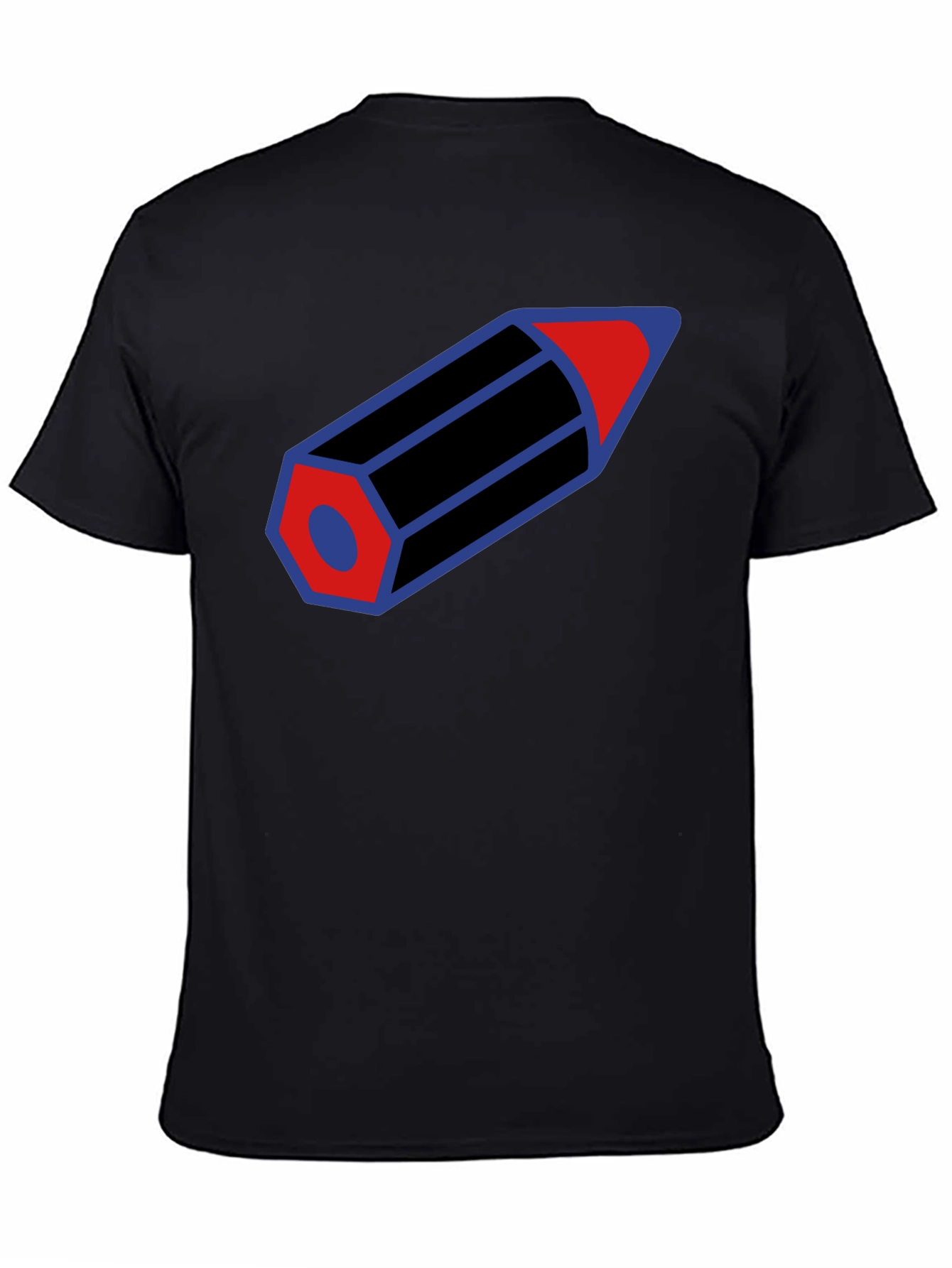 Pencil Graphic T-Shirt - Cool Artistic Design