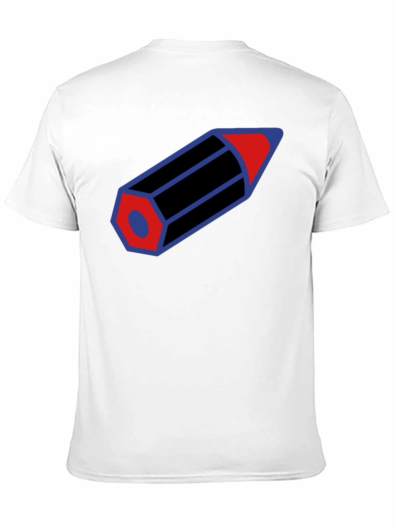 Pencil Graphic T-Shirt - Cool Artistic Design
