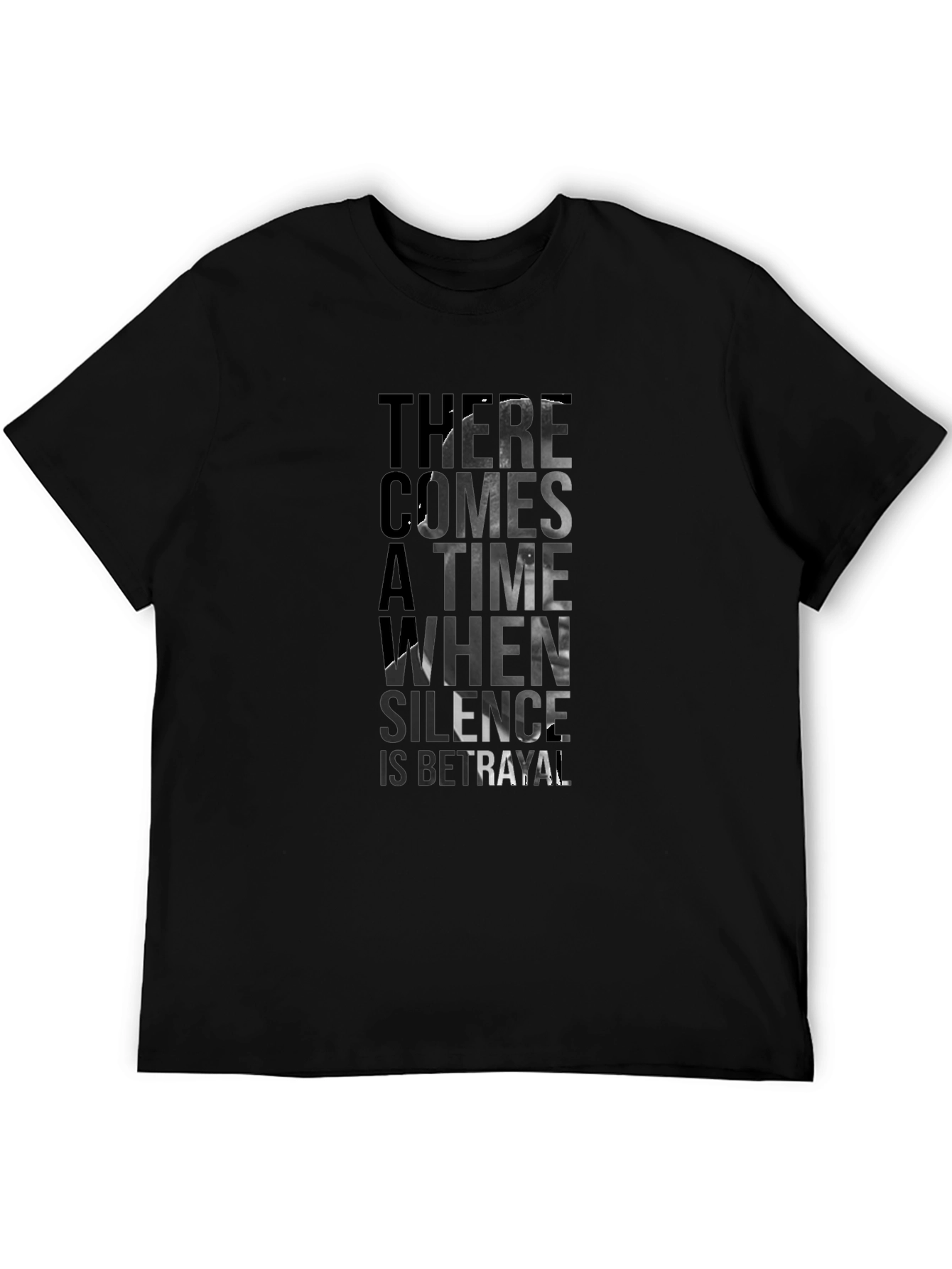 Statement Tee: Silence is Betrayal Graphic T-Shirt