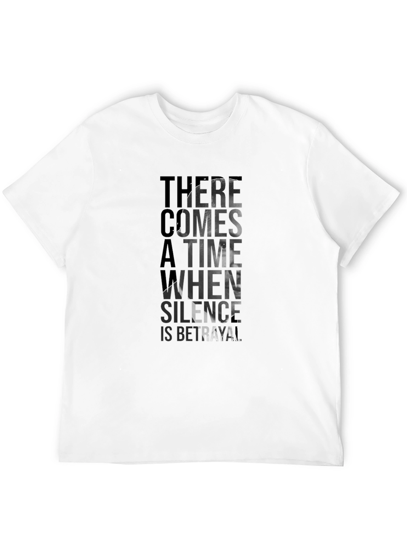 Statement Tee: Silence is Betrayal Graphic T-Shirt