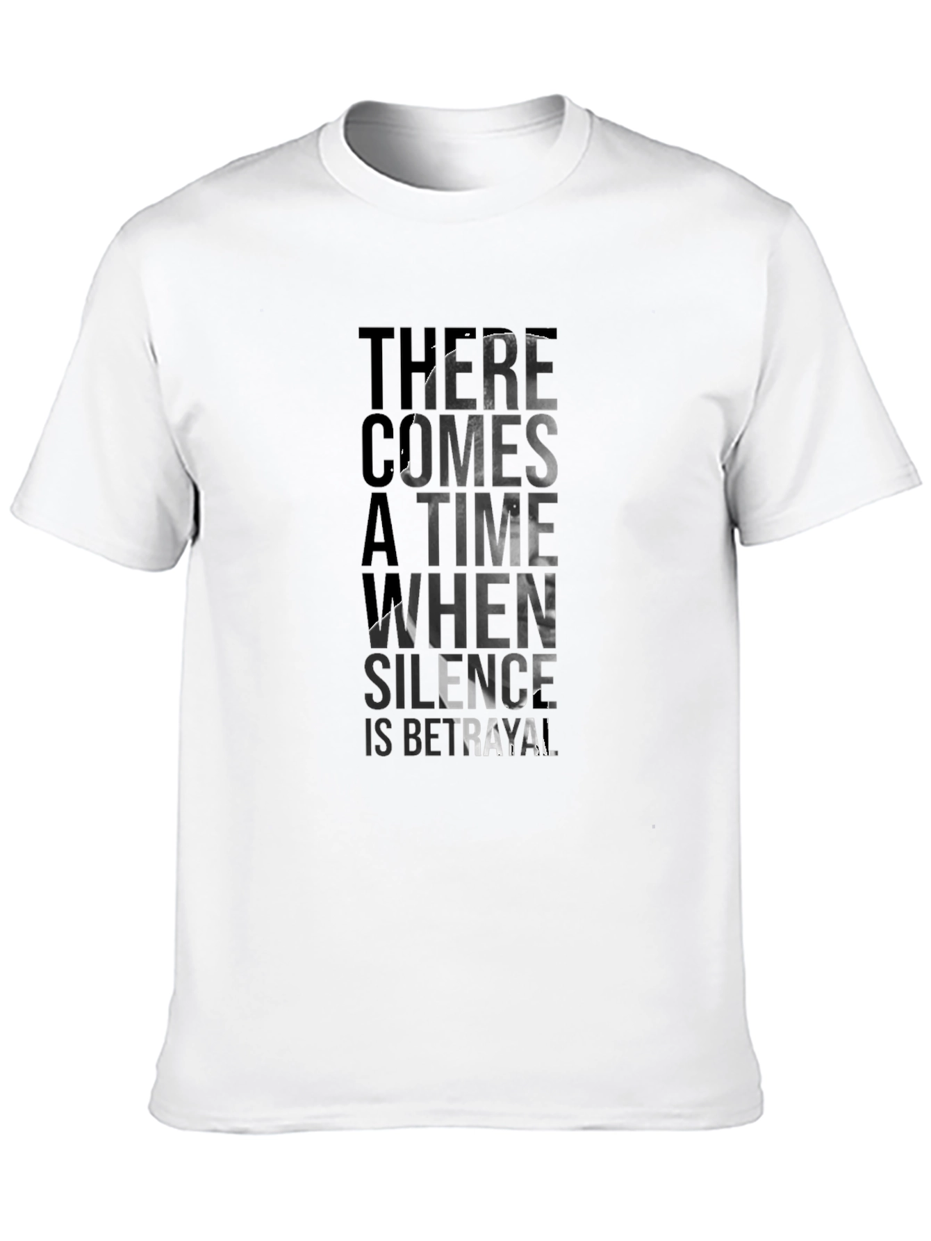 Statement Tee: Silence is Betrayal Graphic T-Shirt