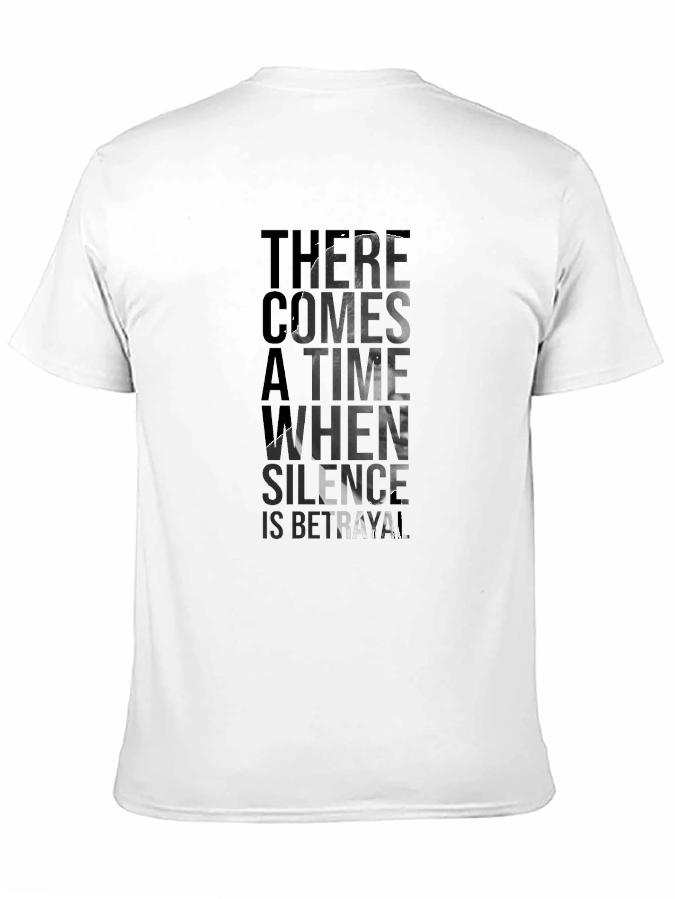 Statement Tee: Silence is Betrayal Graphic T-Shirt