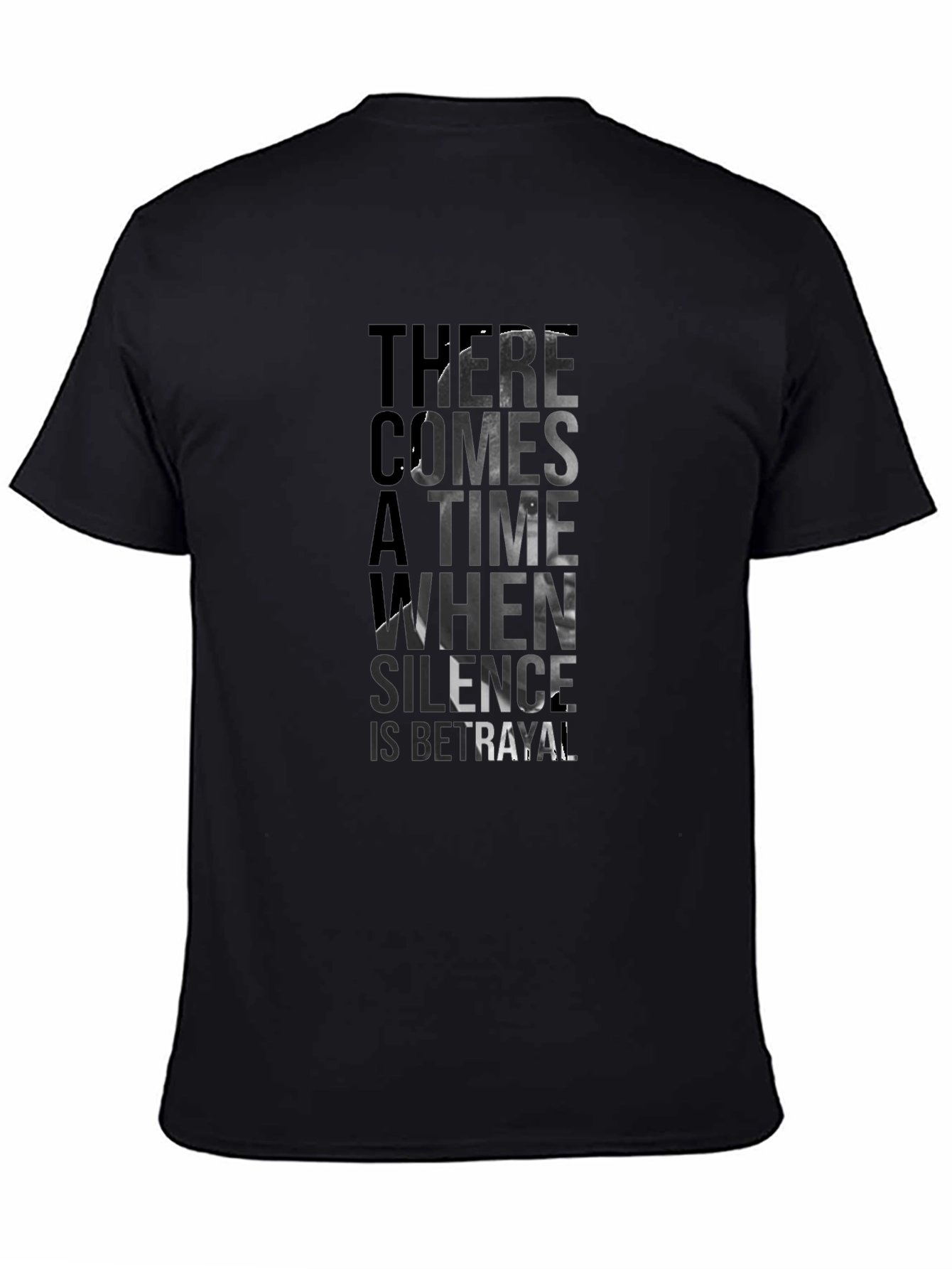 Statement Tee: Silence is Betrayal Graphic T-Shirt