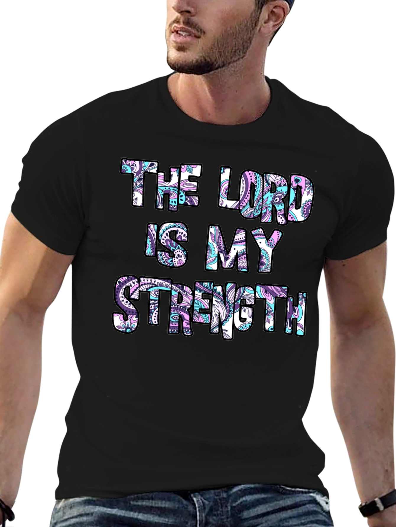The Lord Is My Strength Graphic Tee