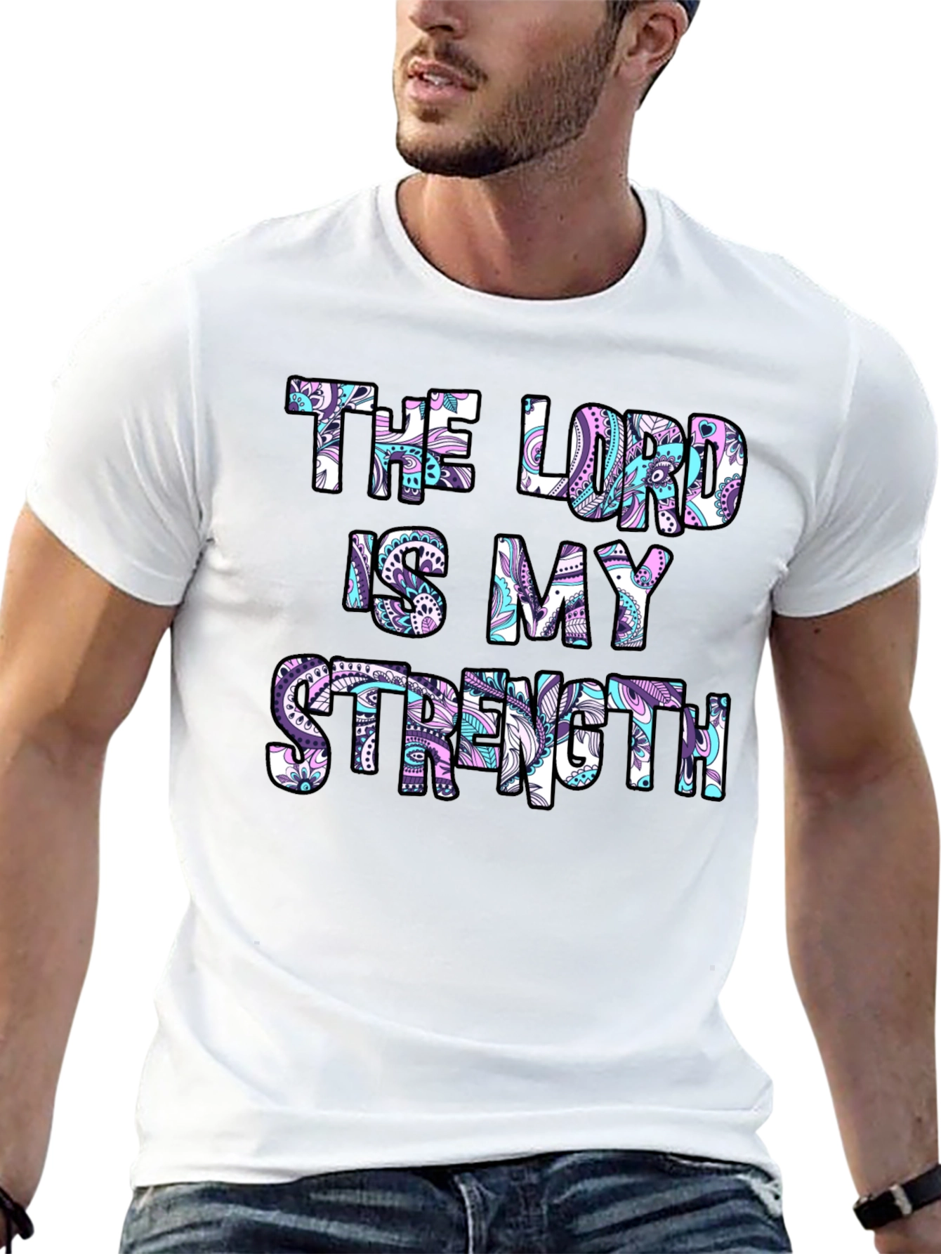 The Lord Is My Strength Graphic Tee