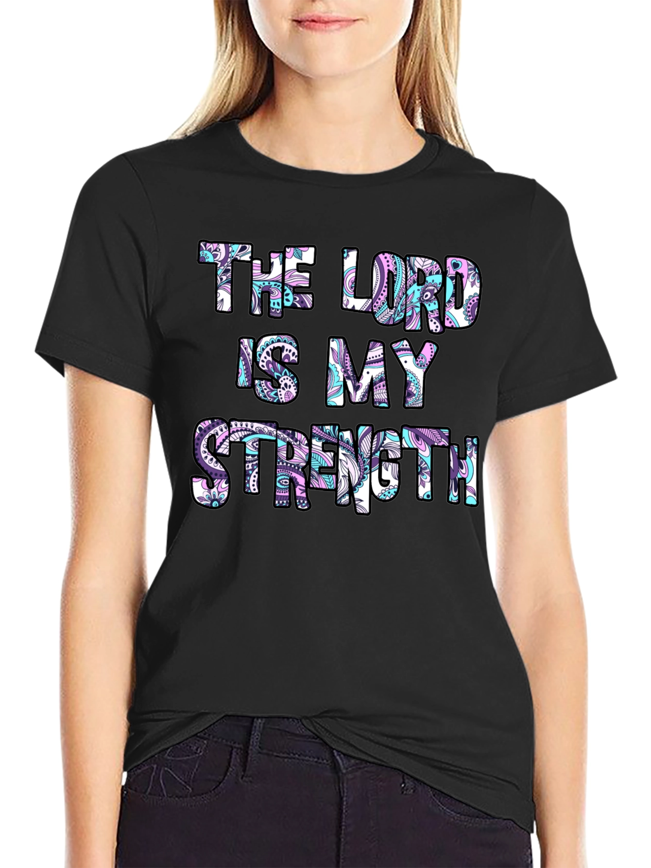 The Lord Is My Strength Graphic Tee
