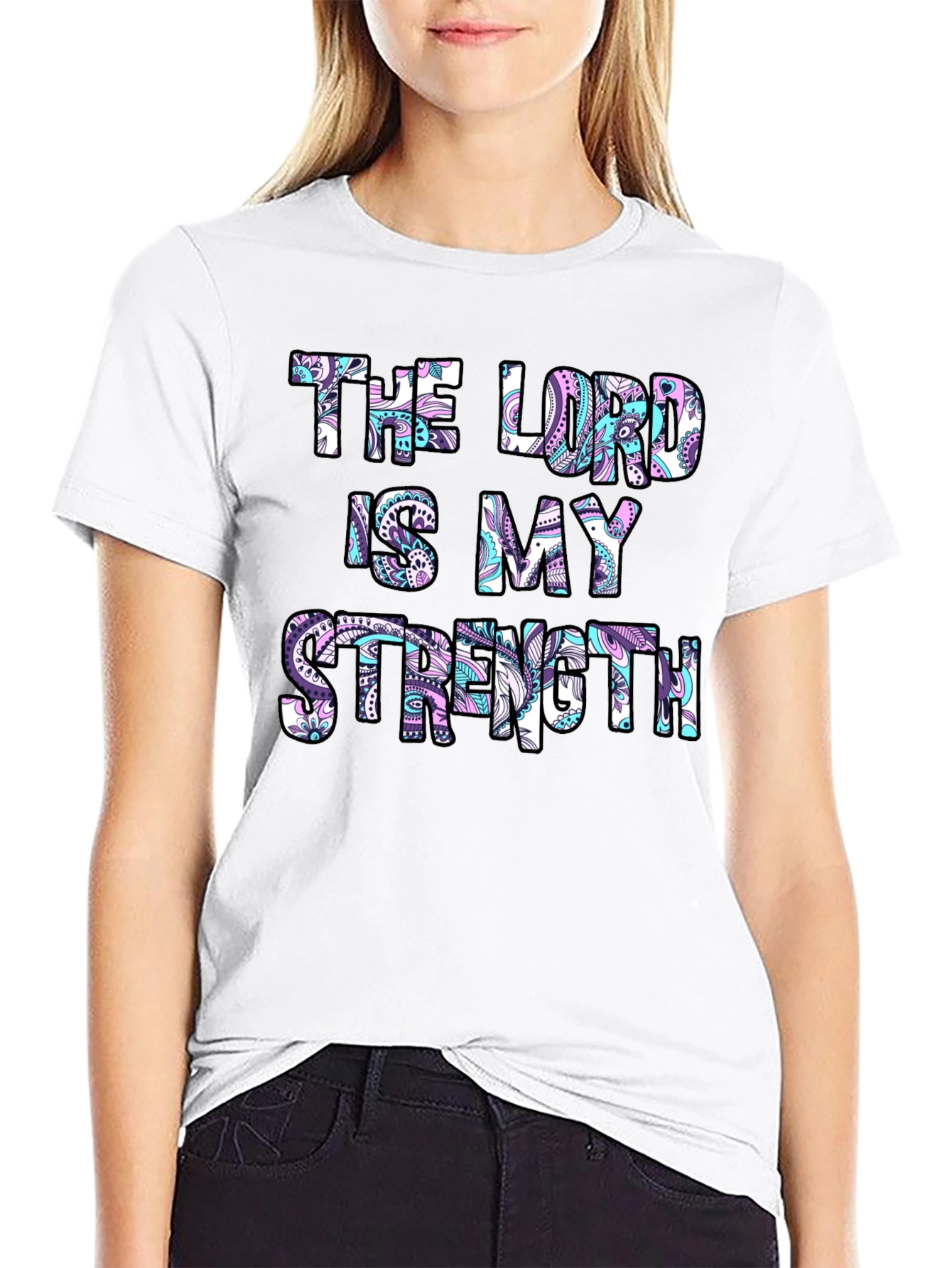 The Lord Is My Strength Graphic Tee