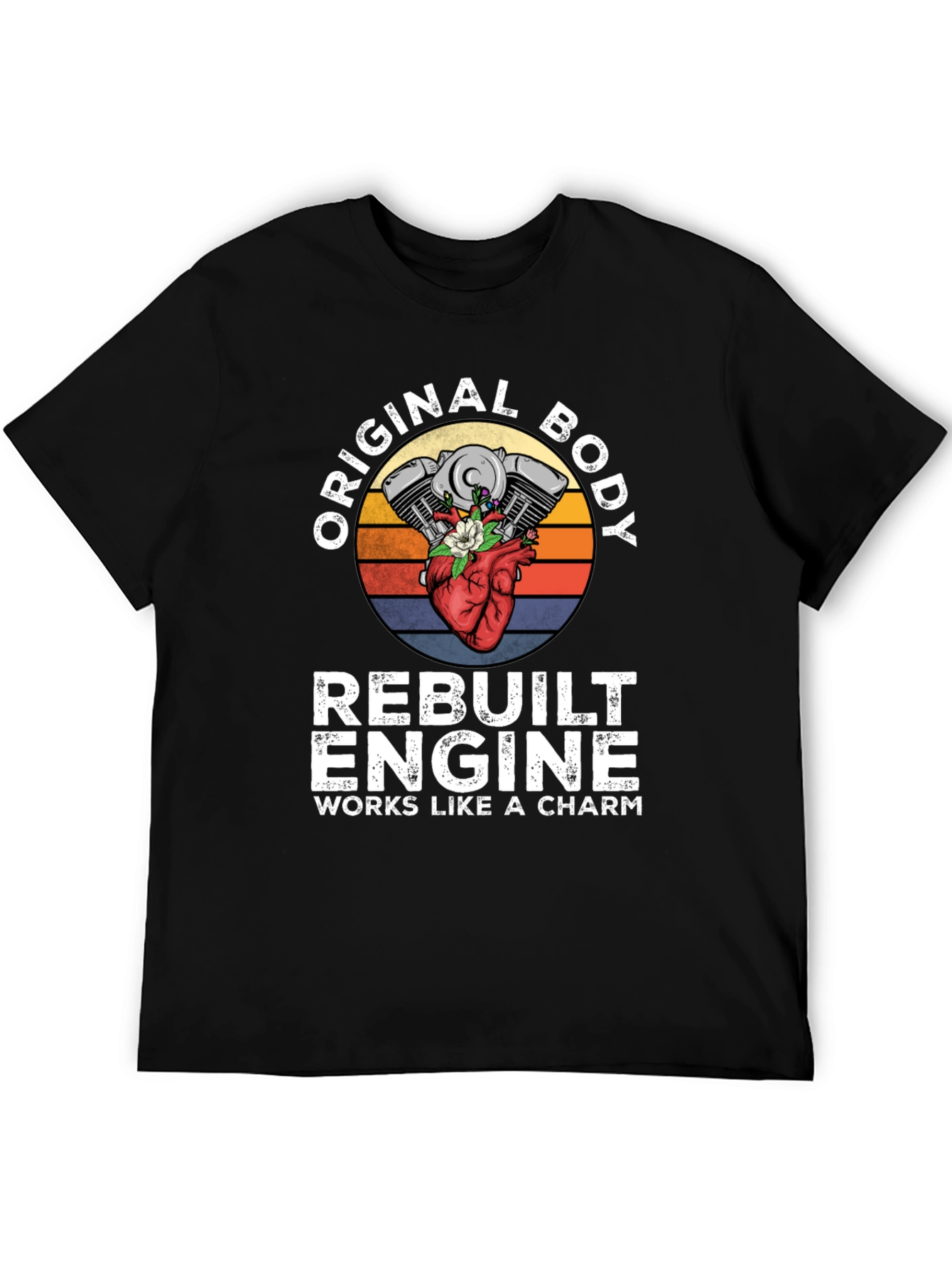 Original Body Rebuilt Engine T-Shirt