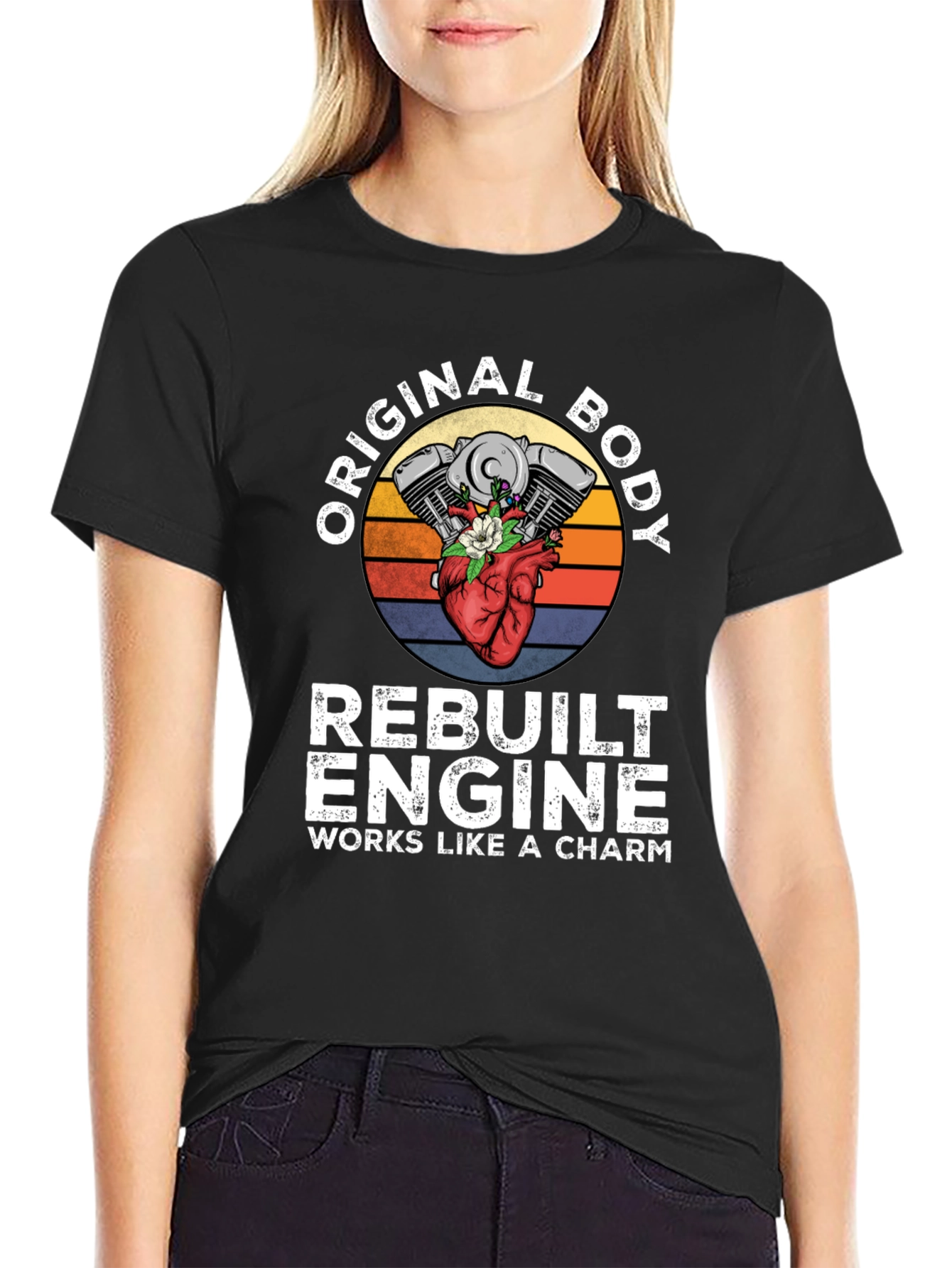 Original Body Rebuilt Engine T-Shirt