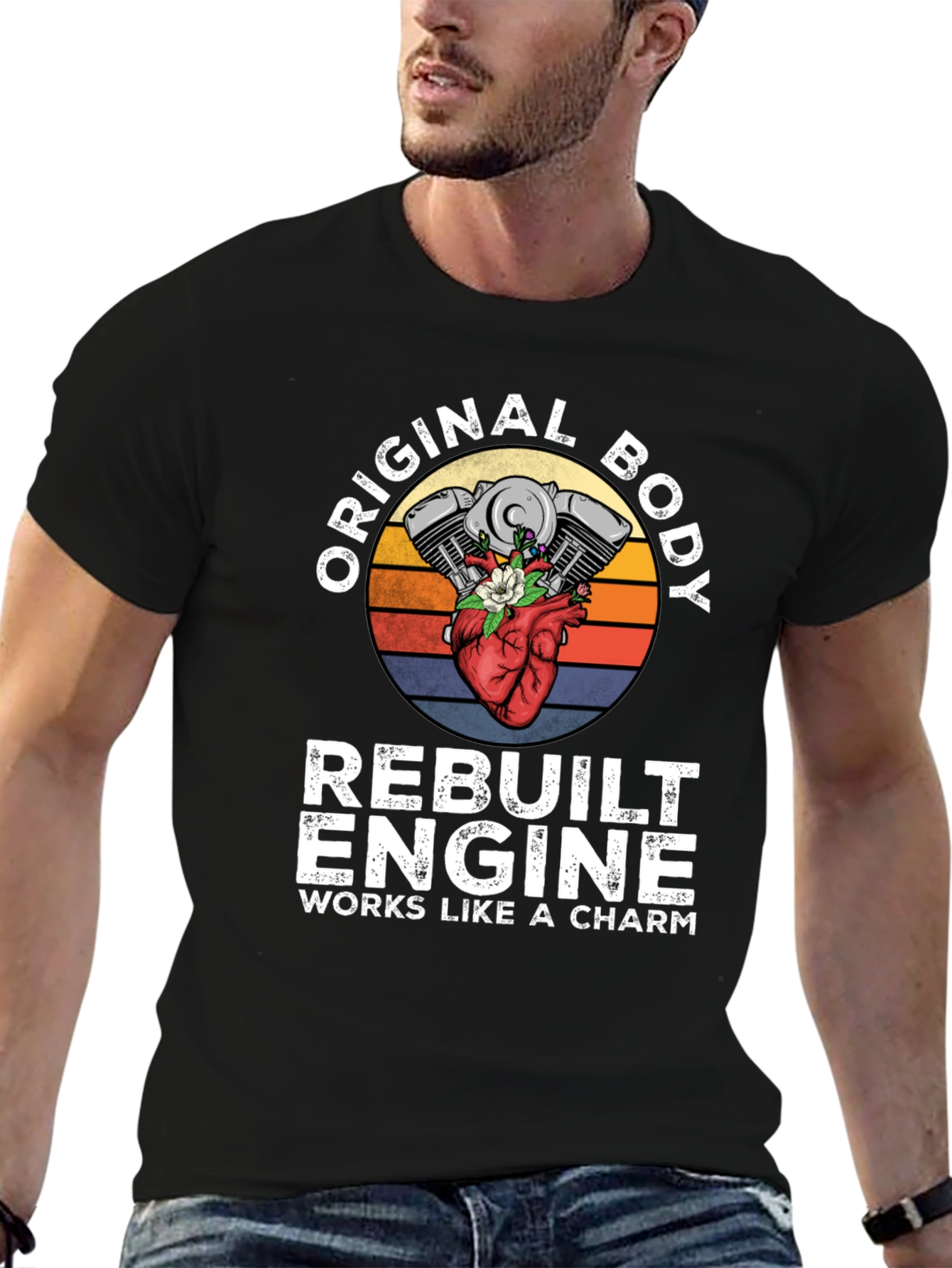 Original Body Rebuilt Engine T-Shirt