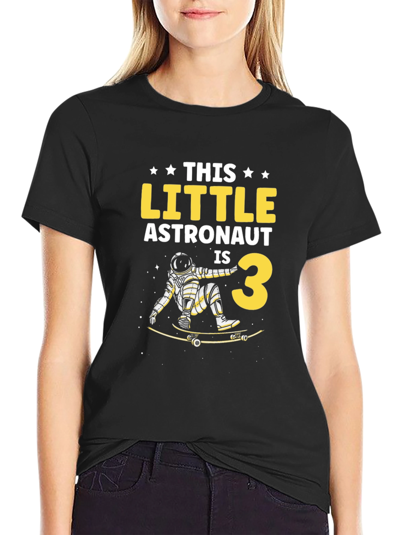 Little Astronaut 3rd Birthday T-Shirt