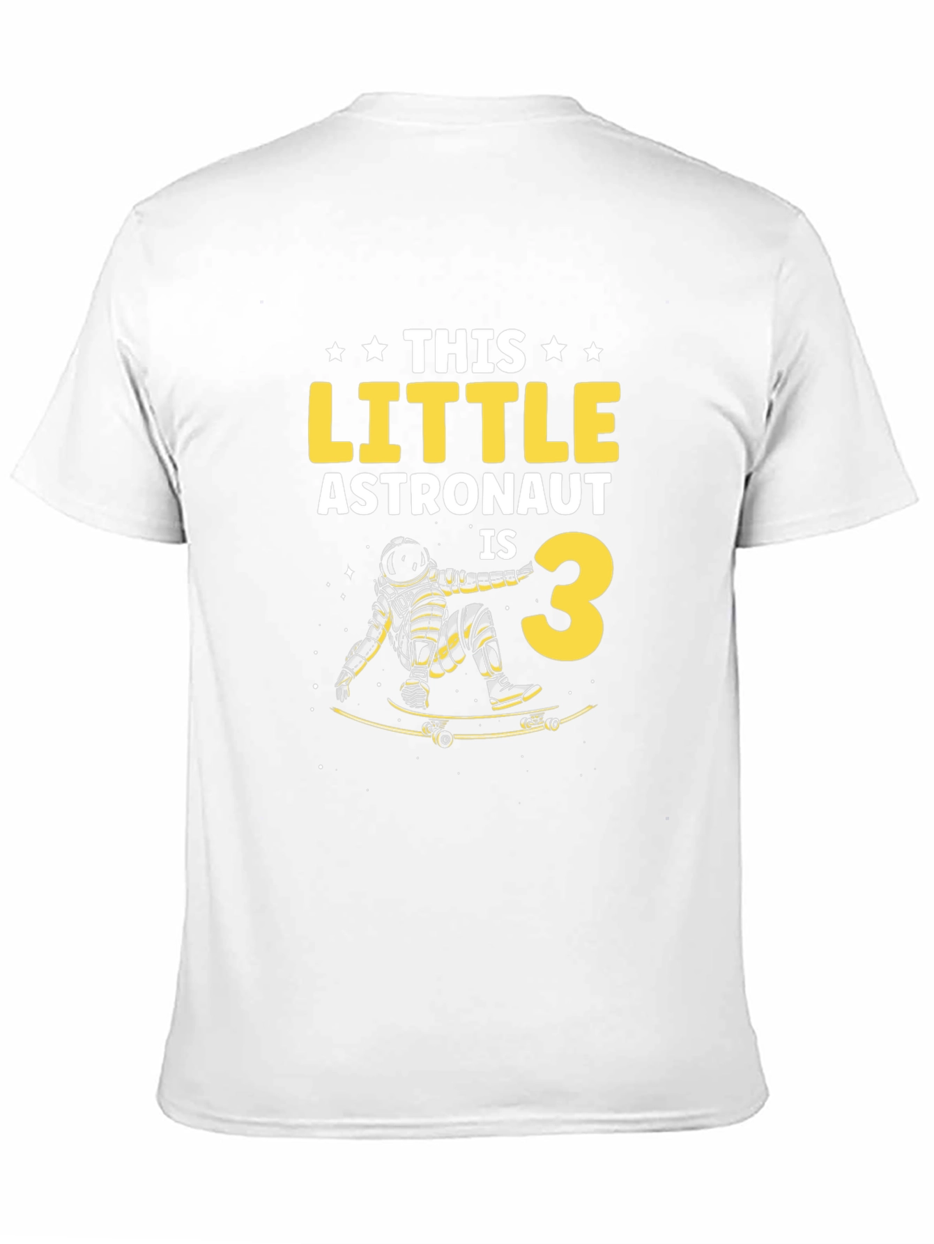 Little Astronaut 3rd Birthday T-Shirt
