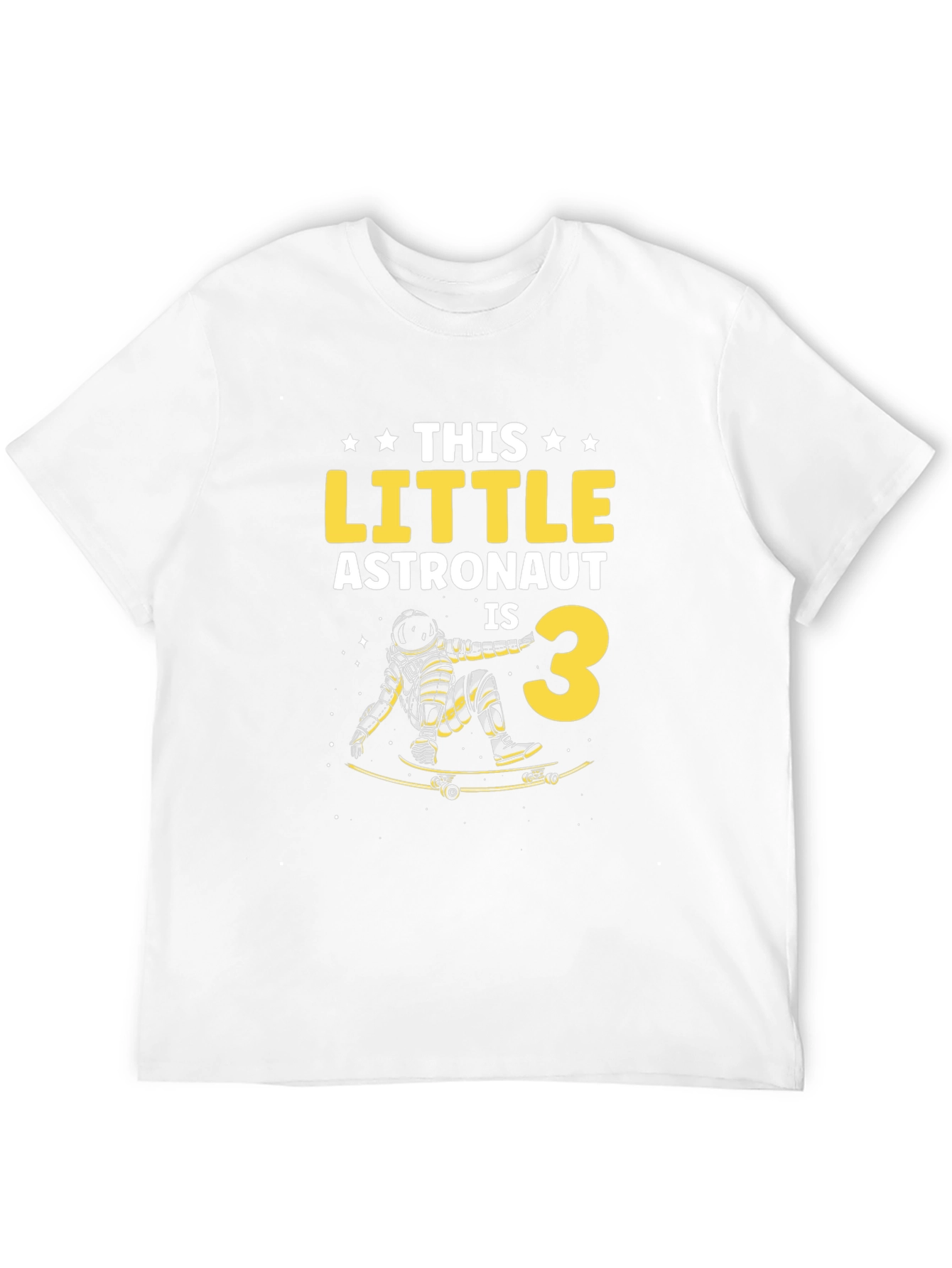 Little Astronaut 3rd Birthday T-Shirt