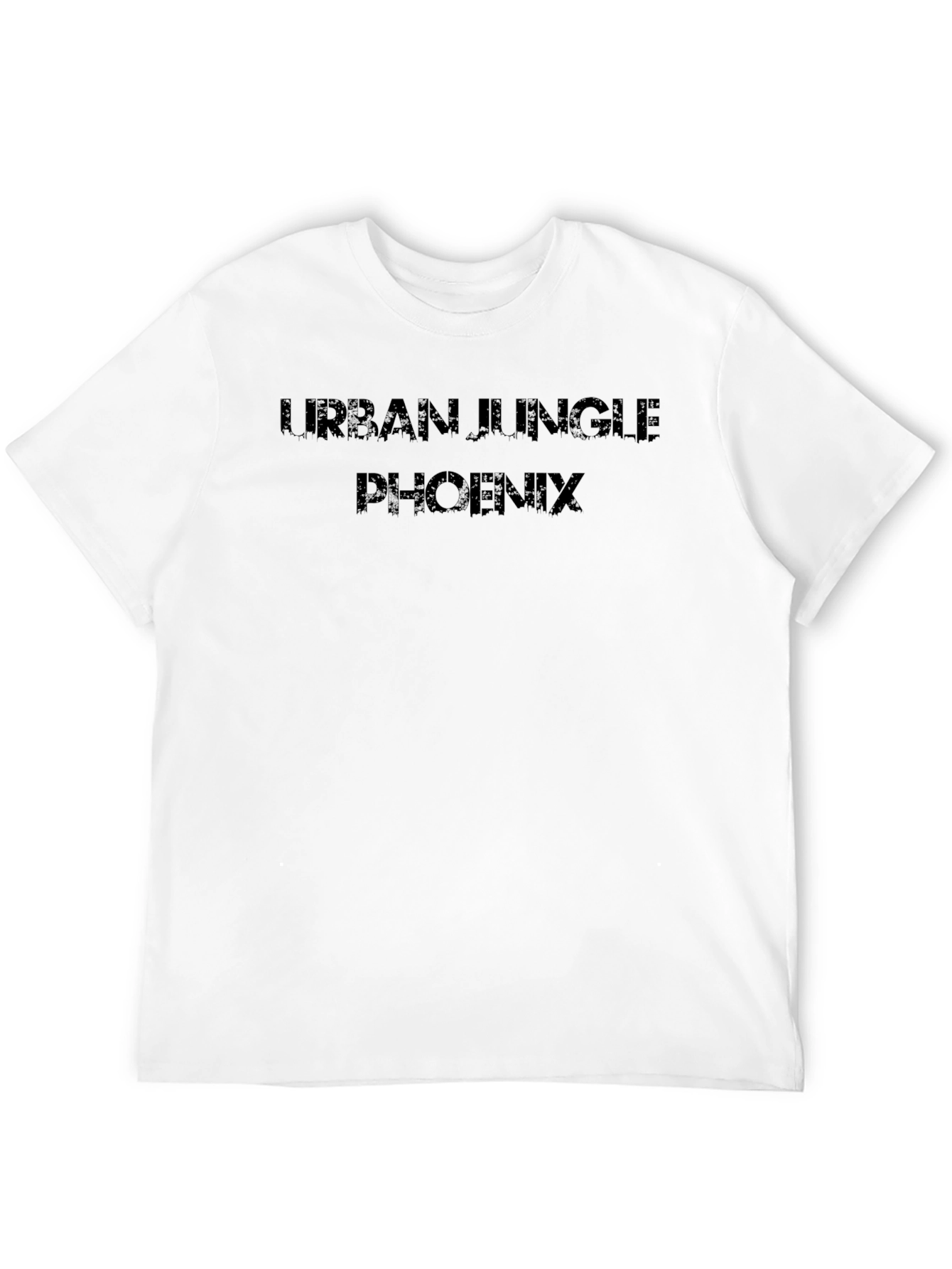 Urban Jungle Phoenix Black T-Shirt