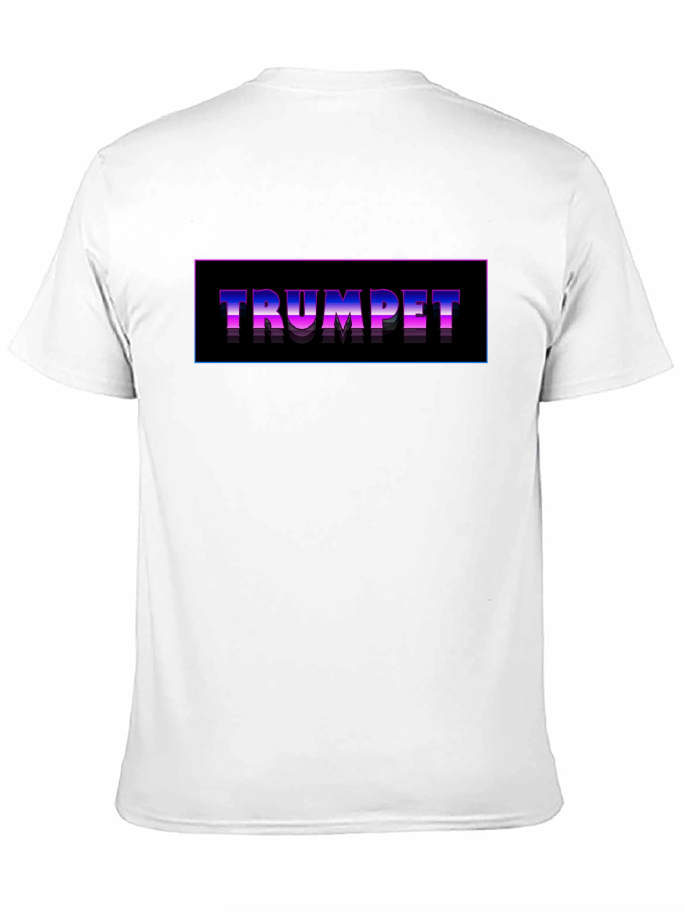 Trumpet Graphic T-Shirt - Retro Style