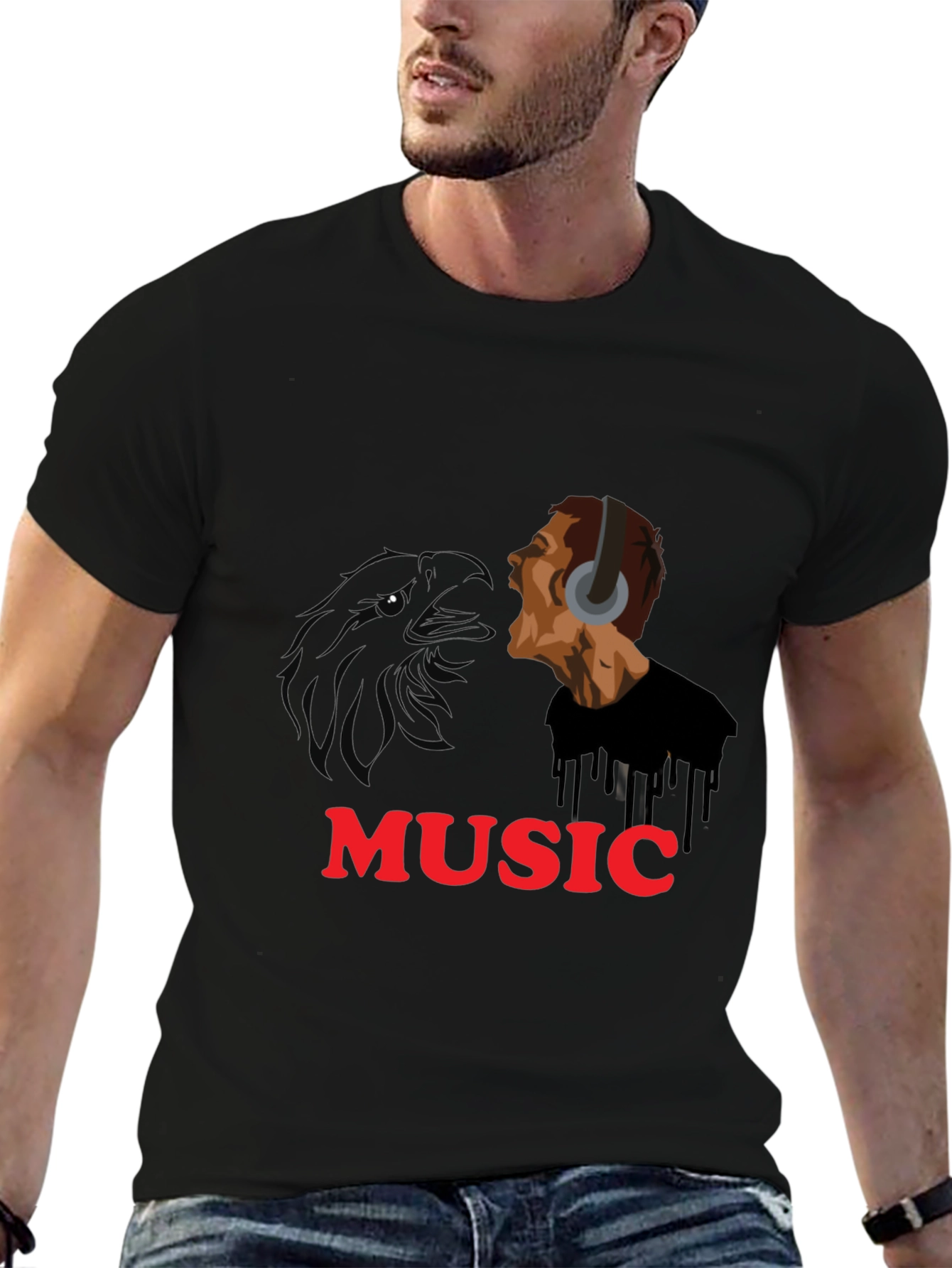 Music Art Graphic T-Shirt