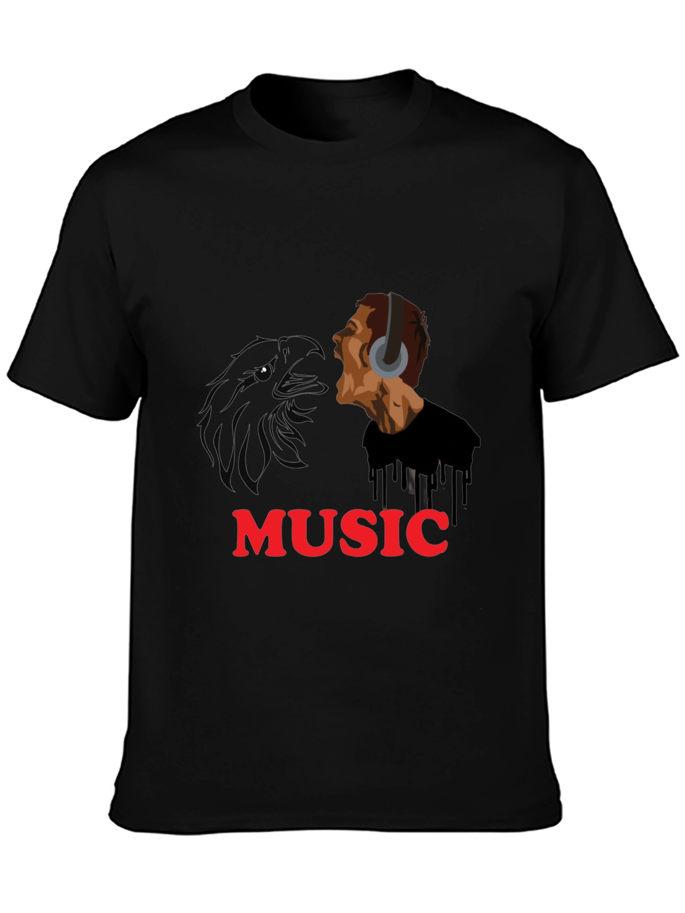 Music Art Graphic T-Shirt