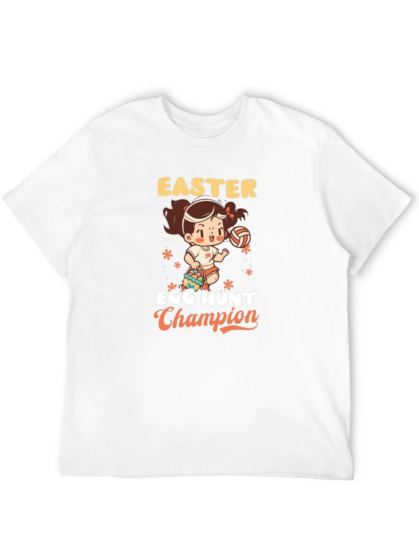 Easter Egg Hunt Champion T-Shirt - Cute Girl