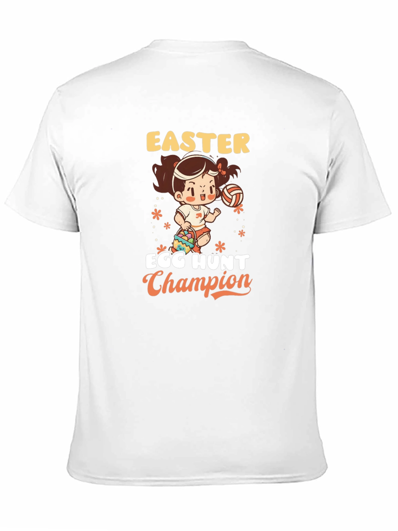 Easter Egg Hunt Champion T-Shirt - Cute Girl