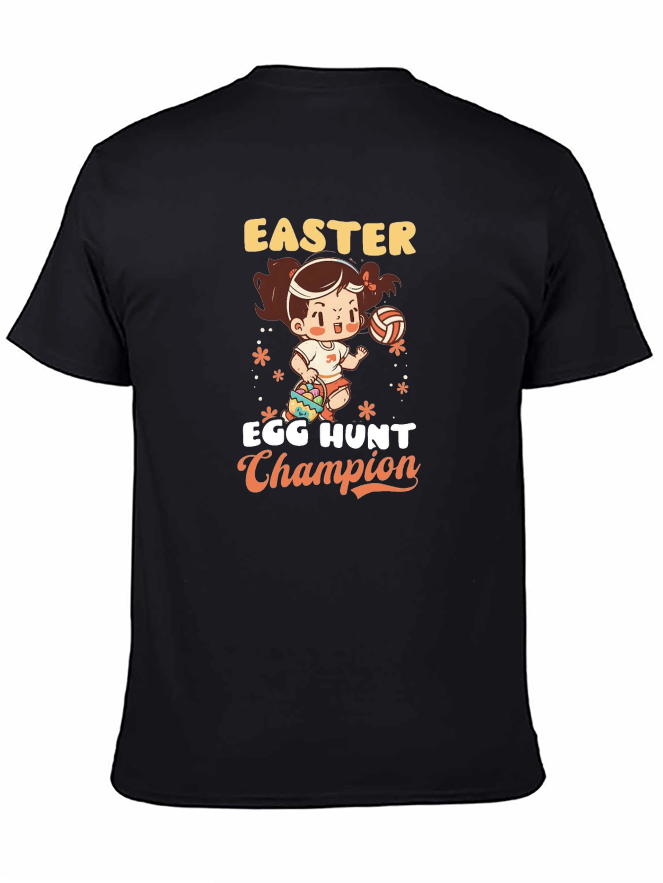 Easter Egg Hunt Champion T-Shirt - Cute Girl