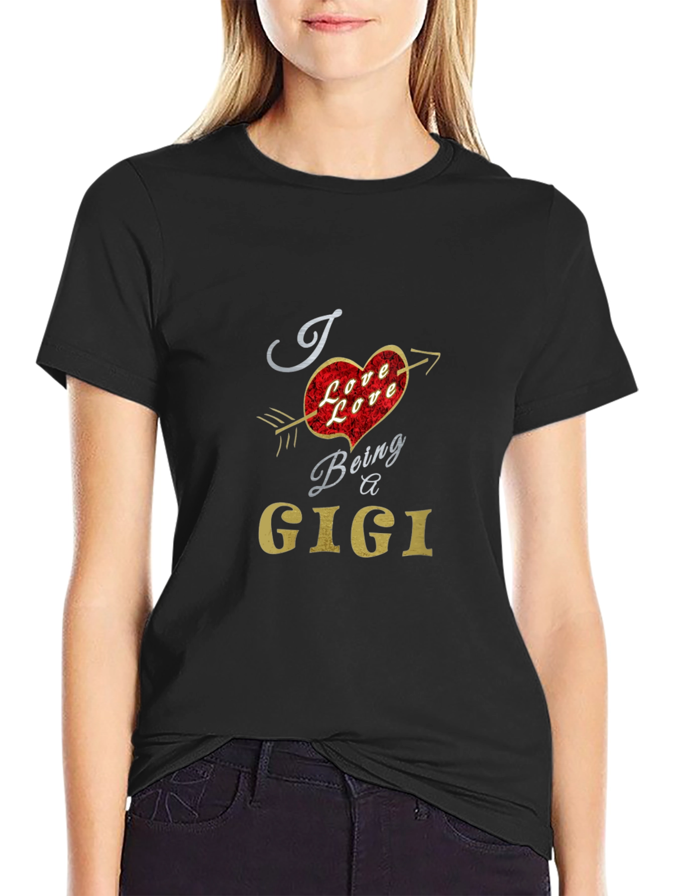 I Love Being a Gigi Graphic T-Shirt