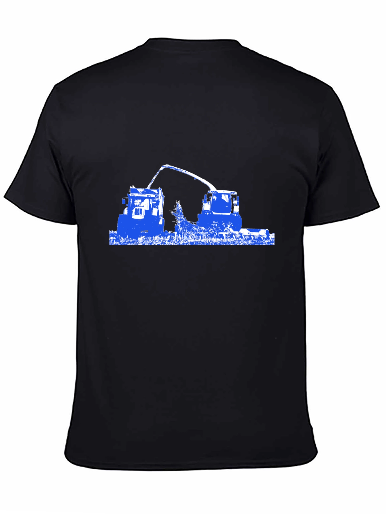 Blue Tractor Graphic Tee - Farming Apparel