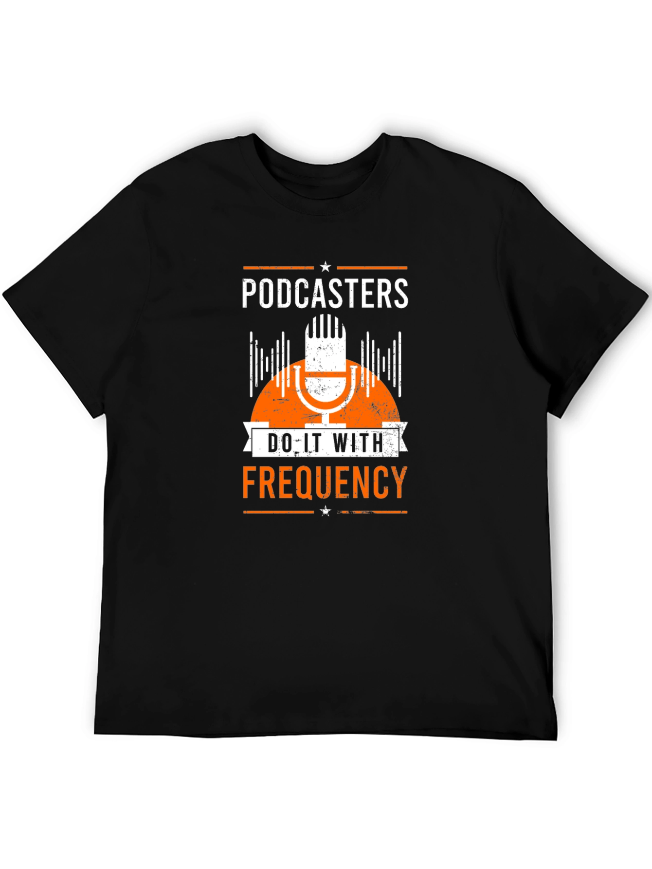 Podcasters Do It With Frequency Graphic Tee