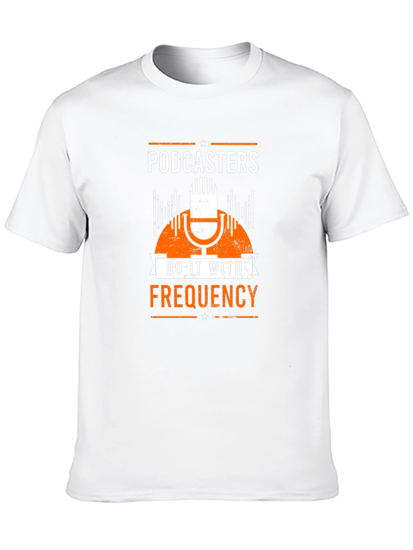 Podcasters Do It With Frequency Graphic Tee