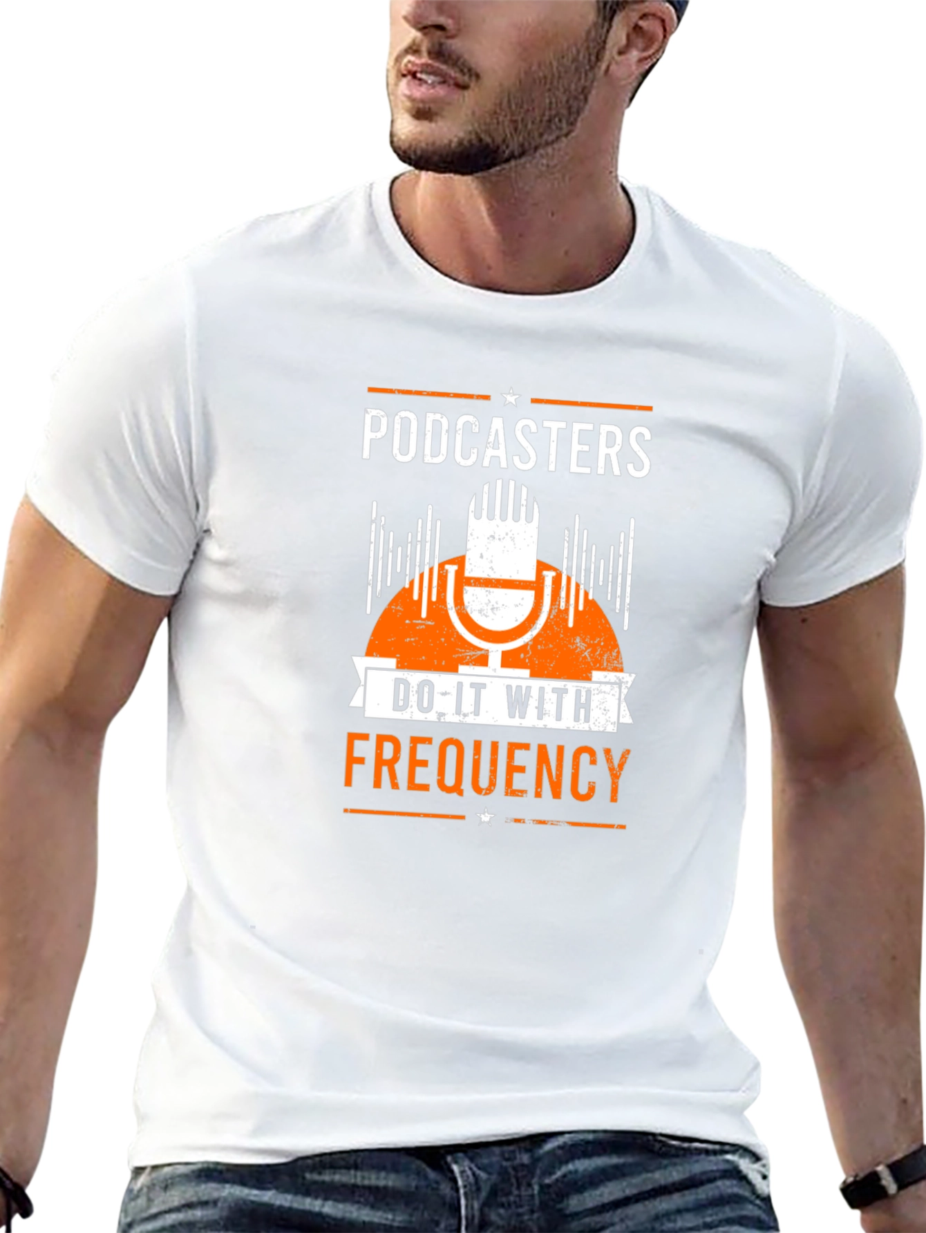 Podcasters Do It With Frequency Graphic Tee