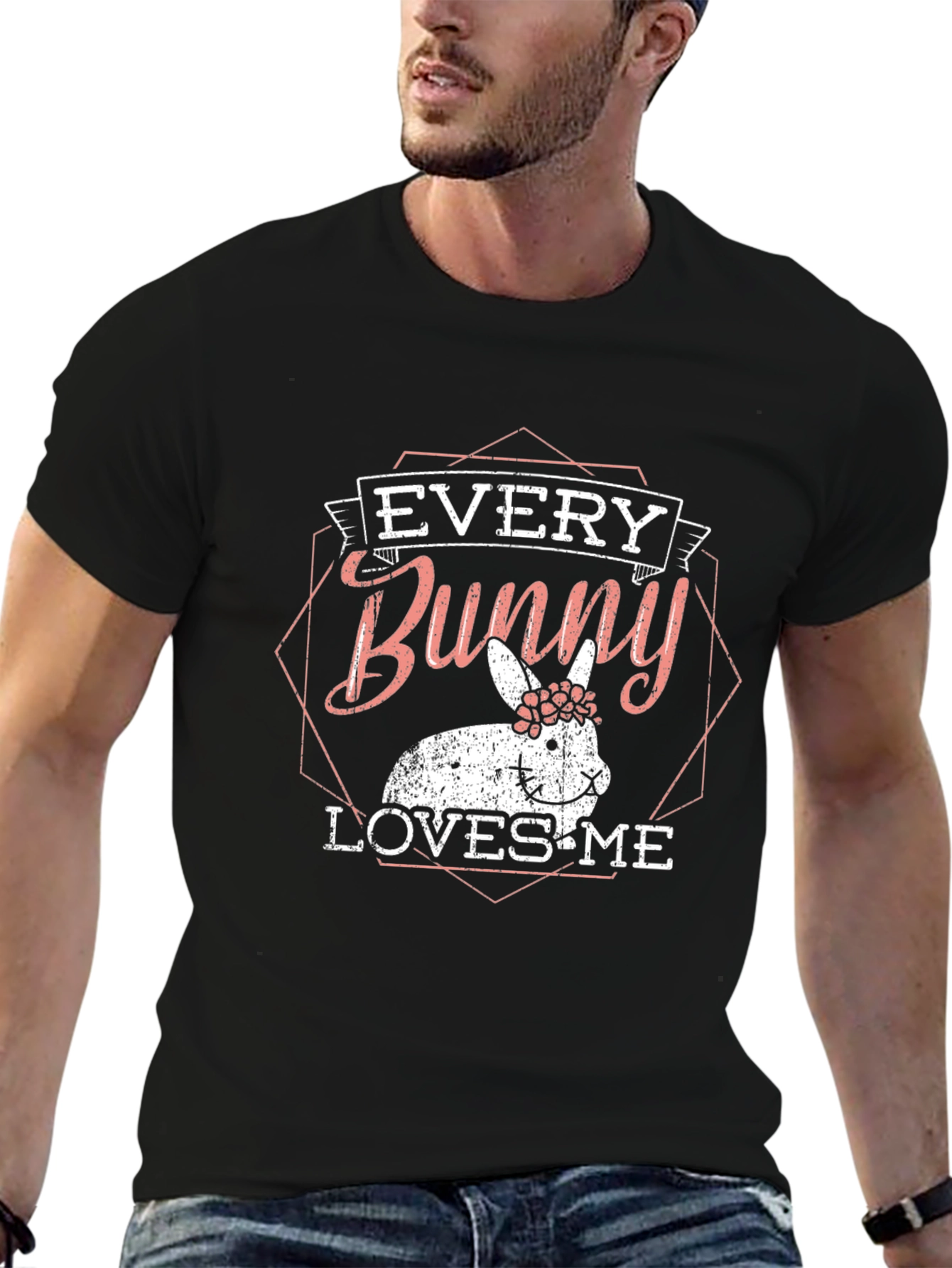 Every Bunny Loves Me Graphic T-Shirt