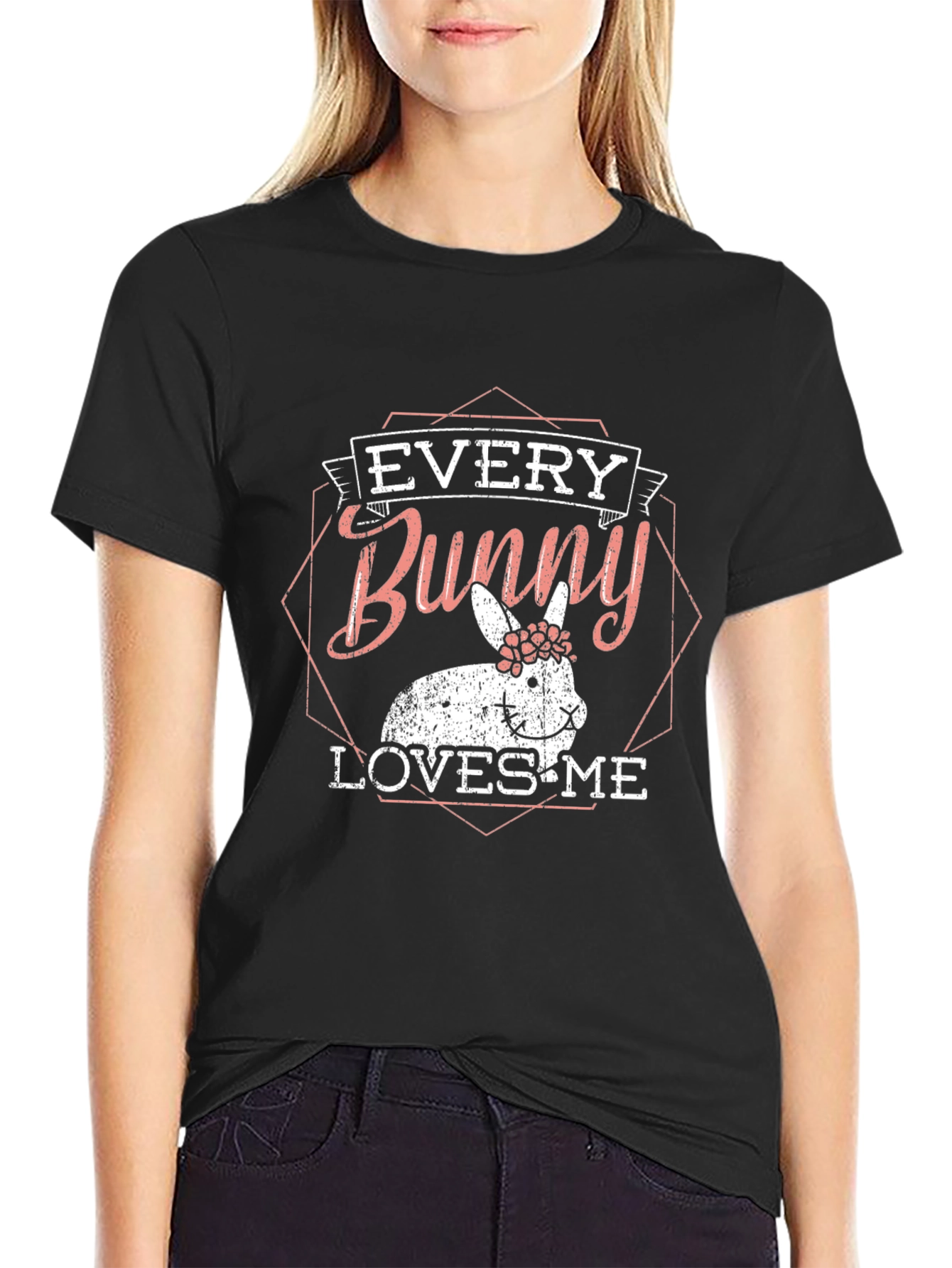 Every Bunny Loves Me Graphic T-Shirt
