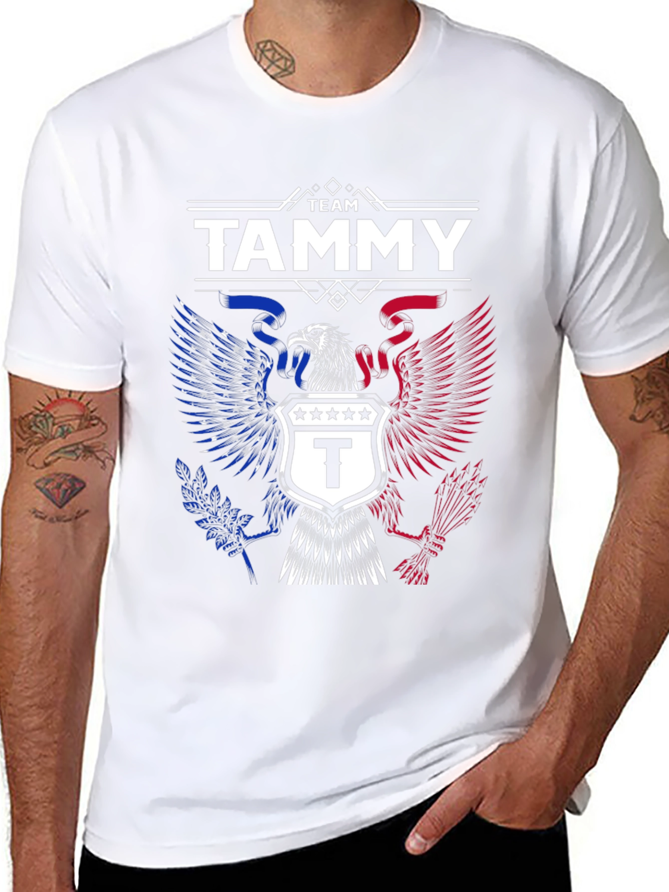 Team Tammy Patriotic Eagle T-Shirt