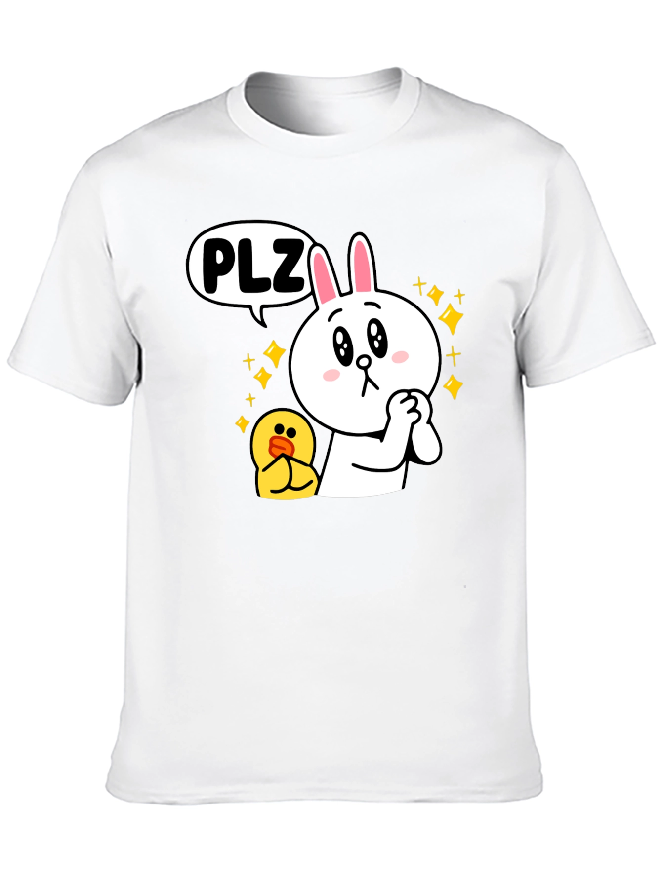 Cute Cartoon Character Graphic Tee