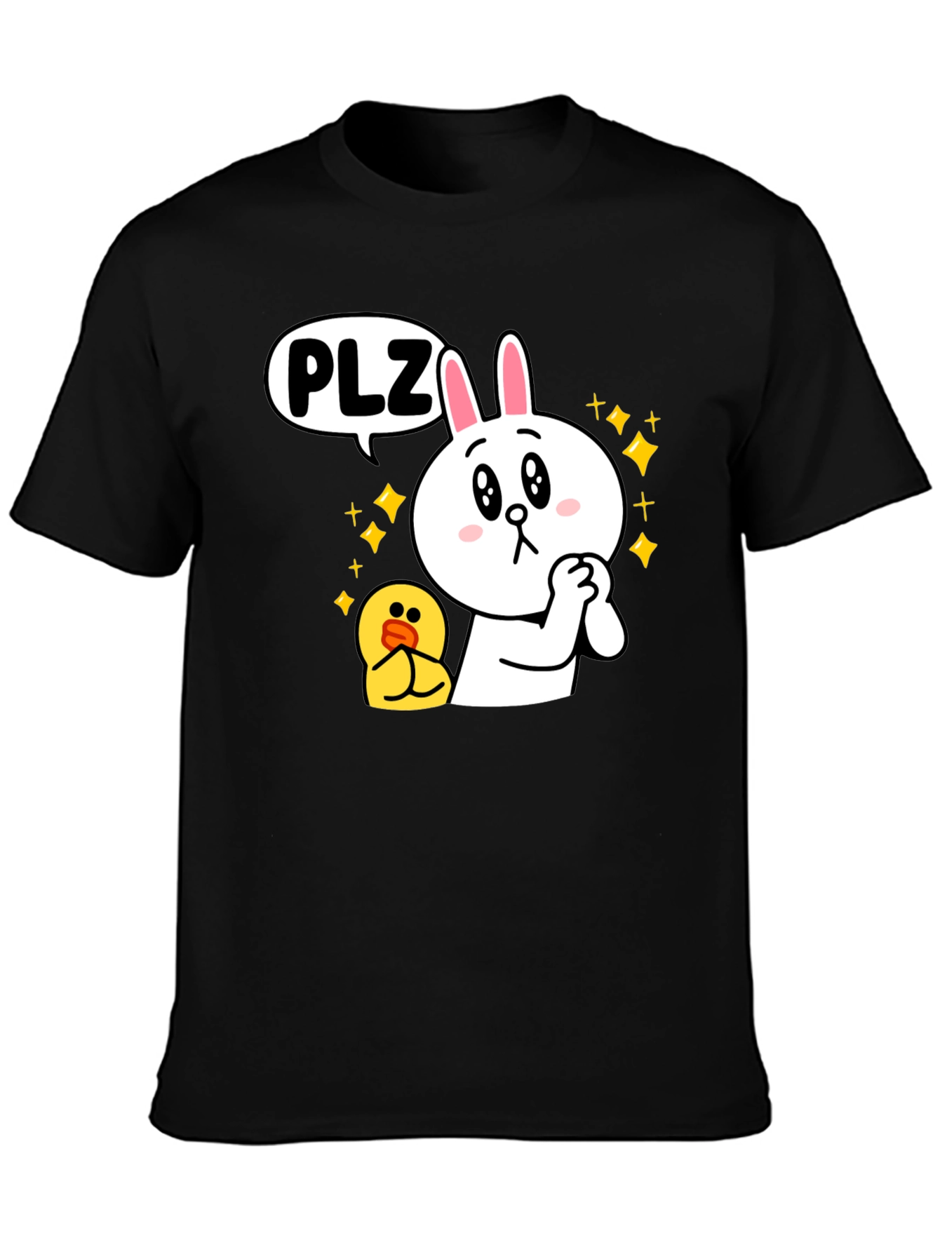 Cute Cartoon Character Graphic Tee