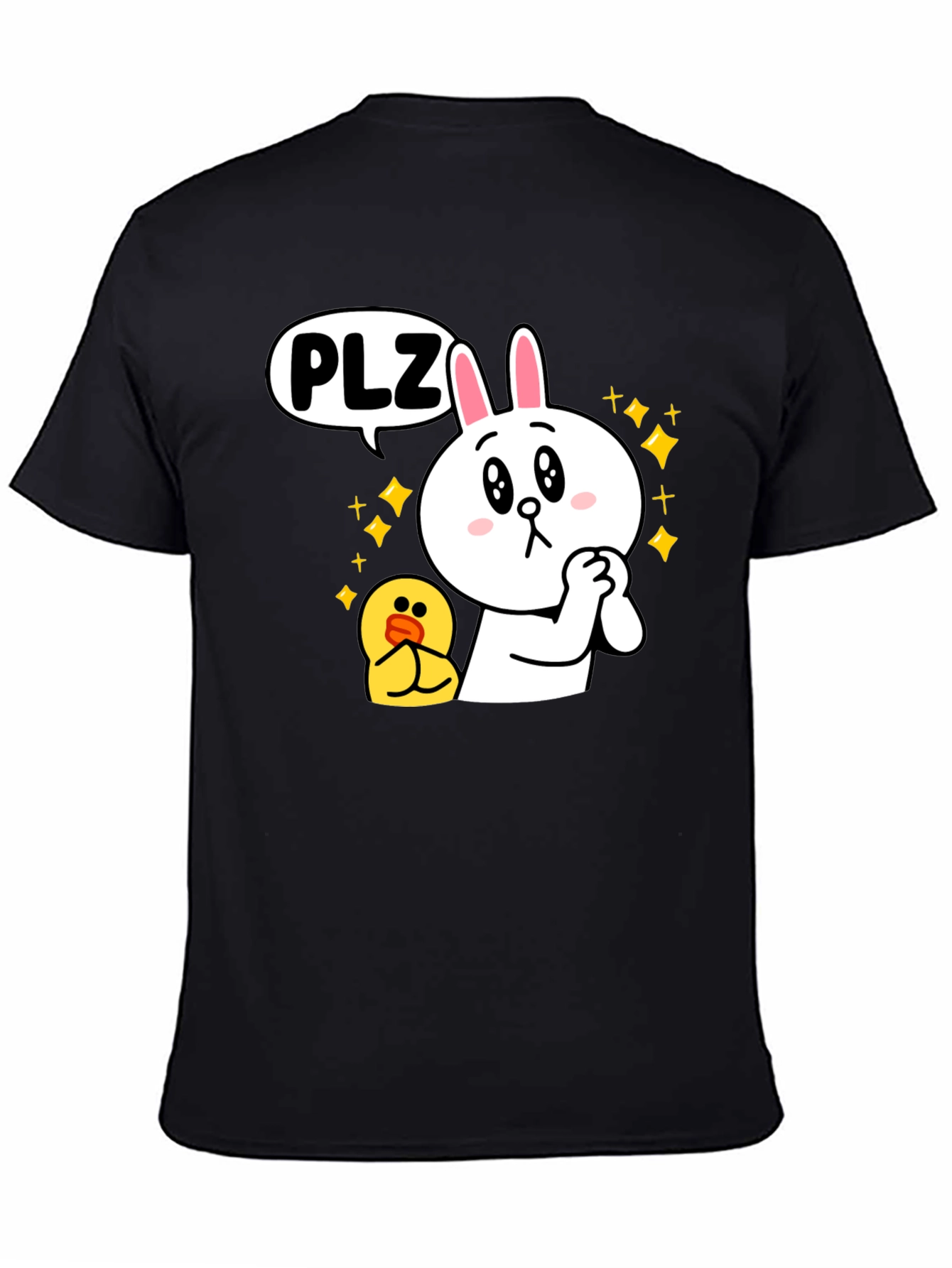 Cute Cartoon Character Graphic Tee
