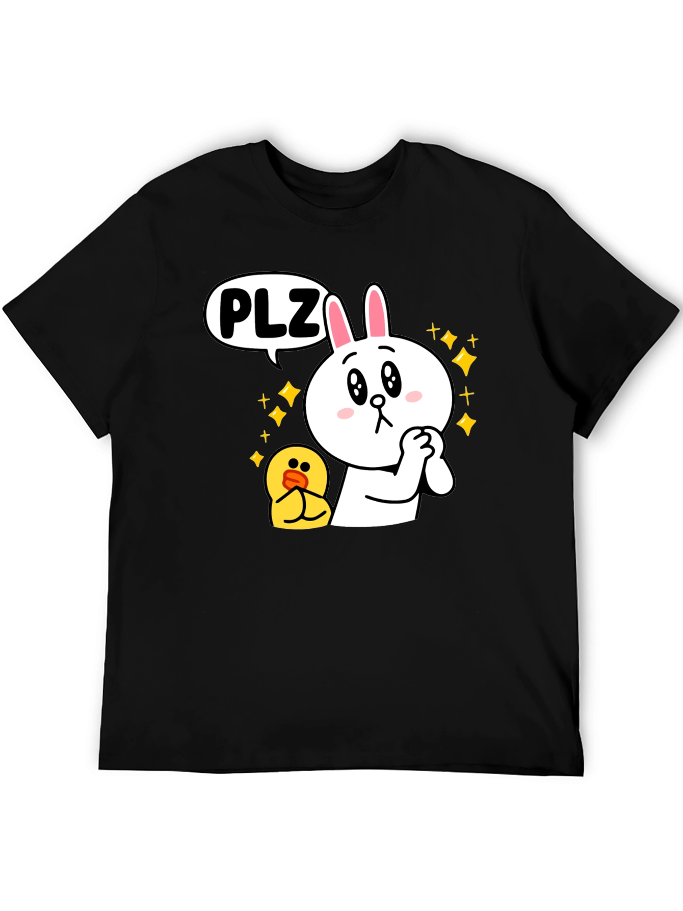 Cute Cartoon Character Graphic Tee