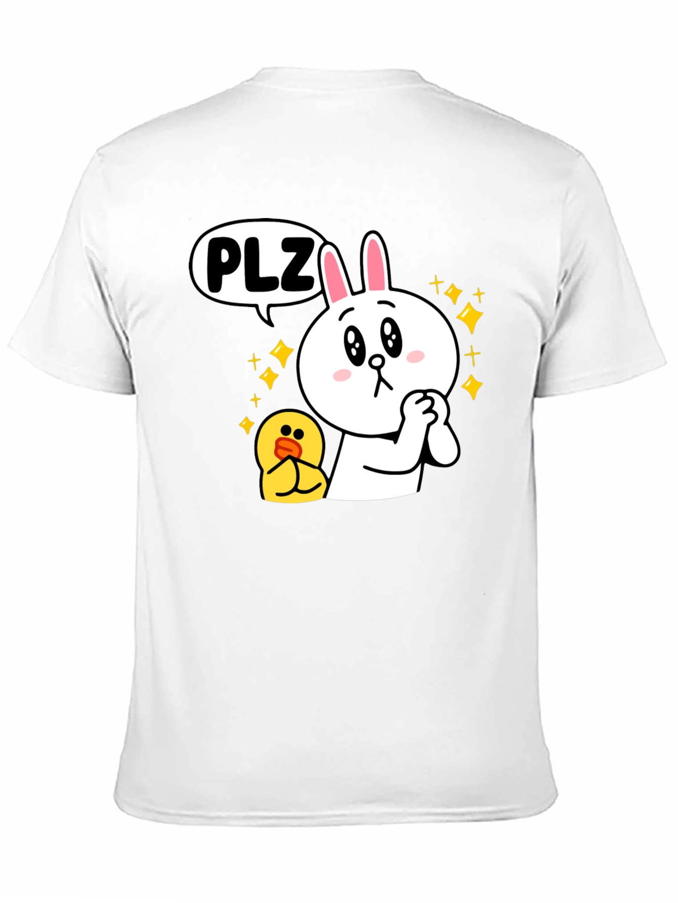 Cute Cartoon Character Graphic Tee