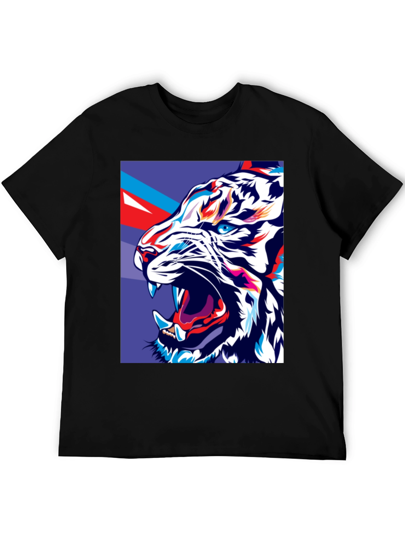 Bold Tiger Graphic Tee - Fierce Style