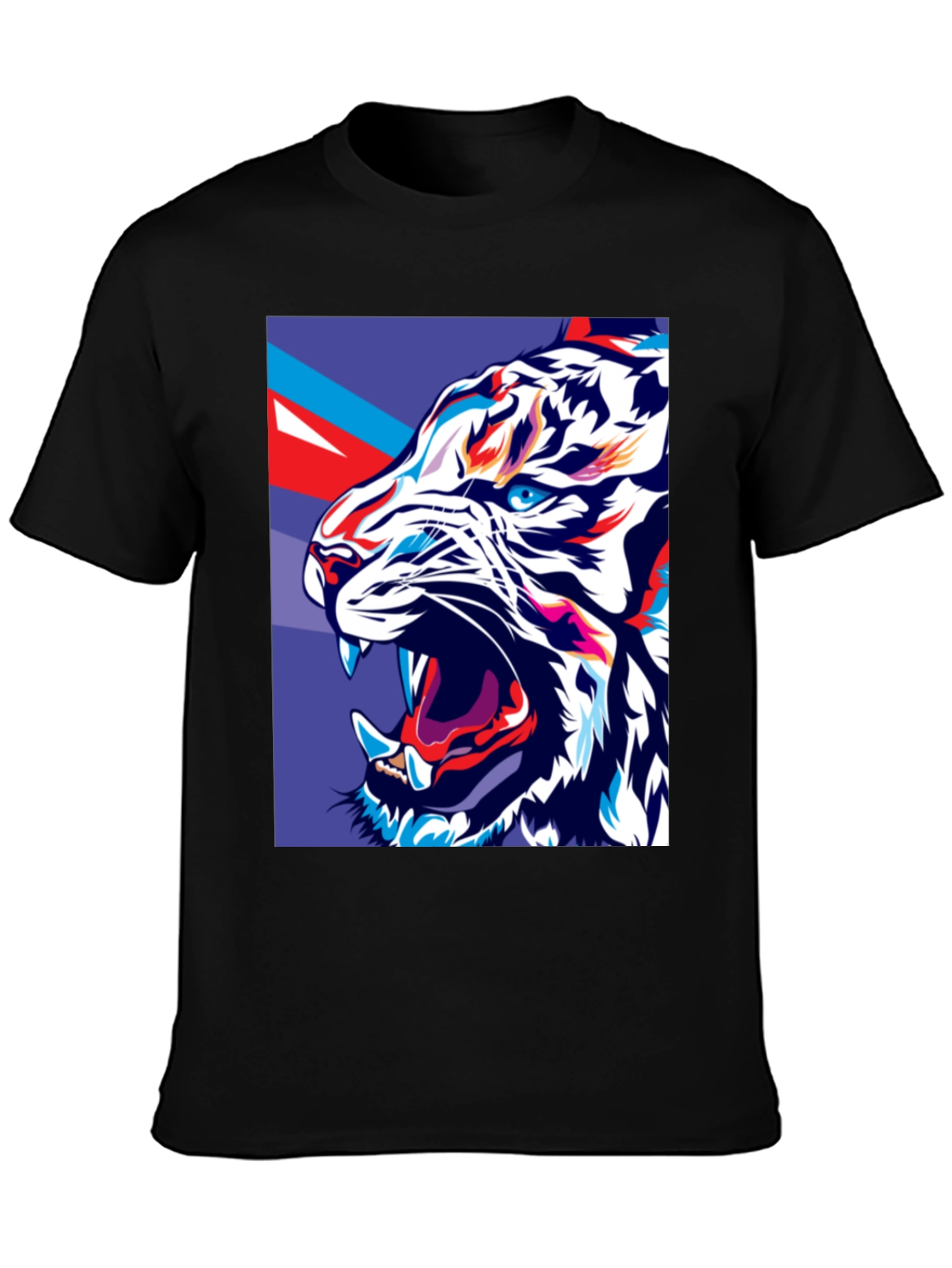 Bold Tiger Graphic Tee - Fierce Style