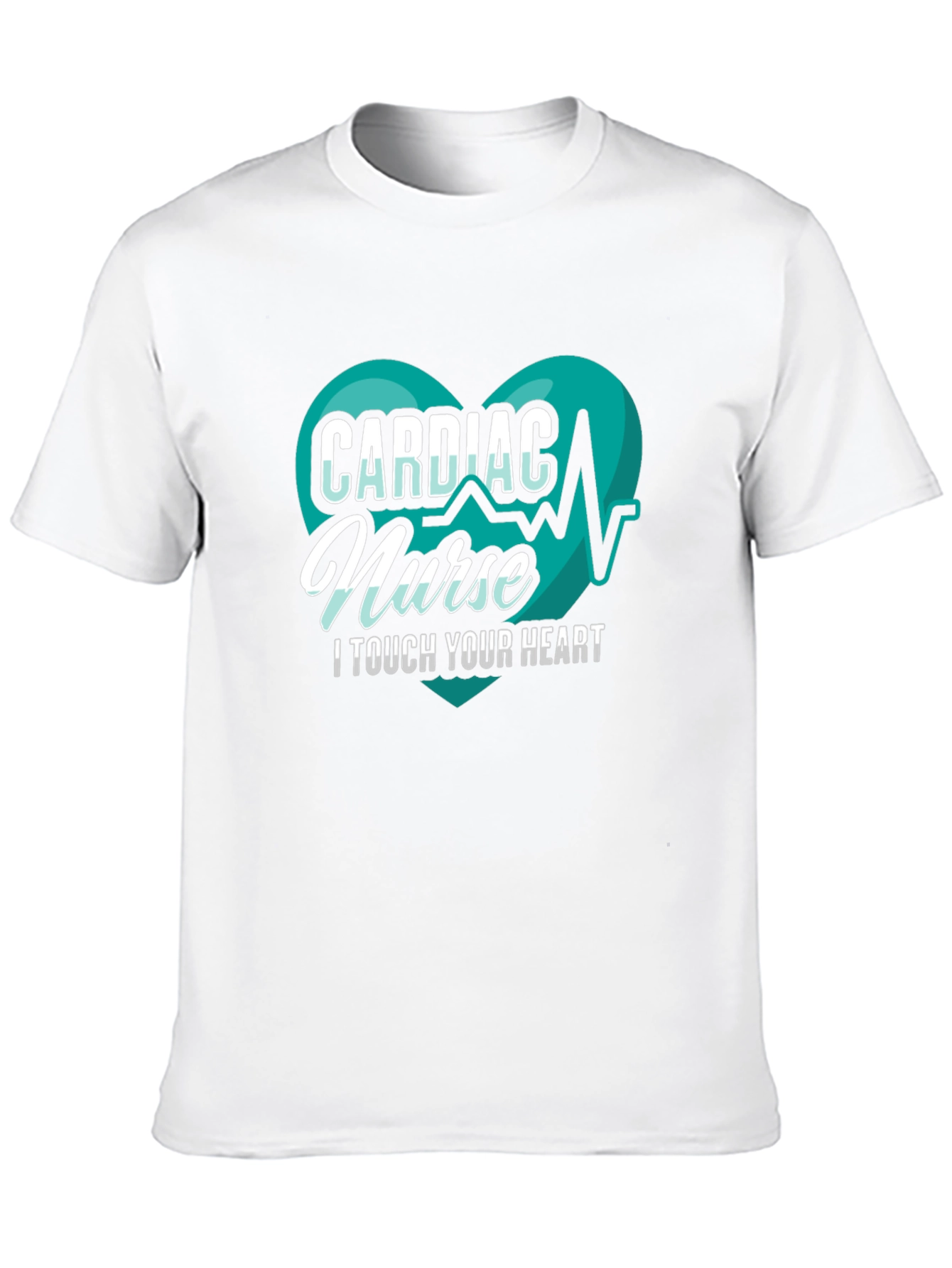 Cardiac Nurse T-Shirt - I Touch Your Heart Tee