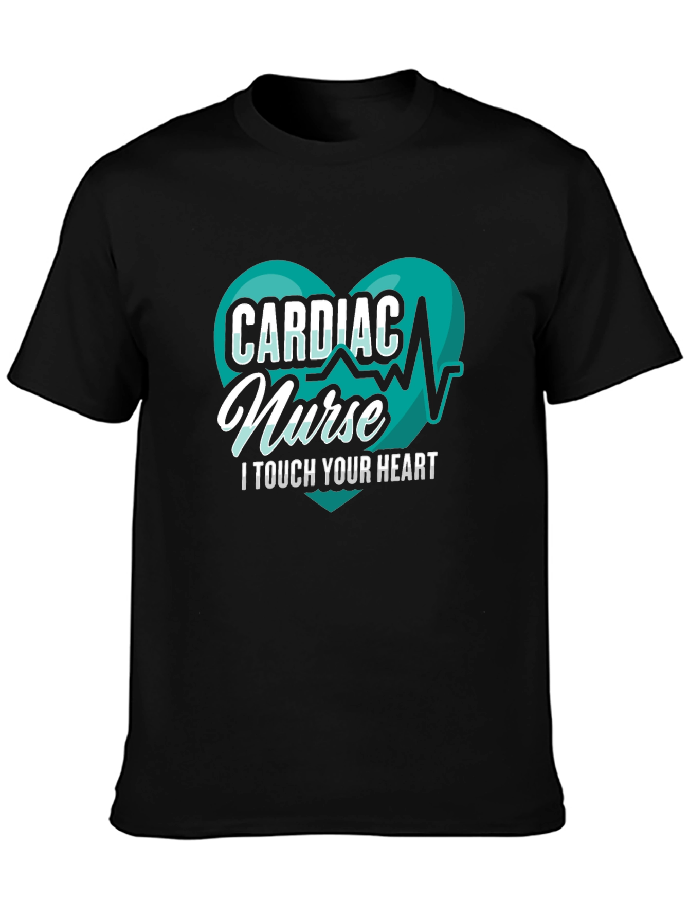 Cardiac Nurse T-Shirt - I Touch Your Heart Tee