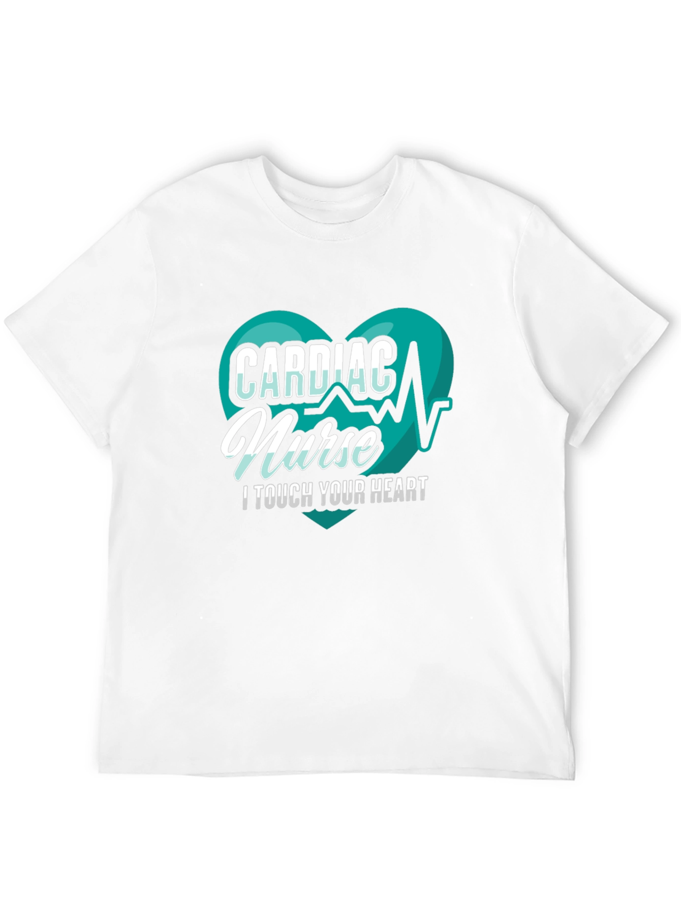 Cardiac Nurse T-Shirt - I Touch Your Heart Tee