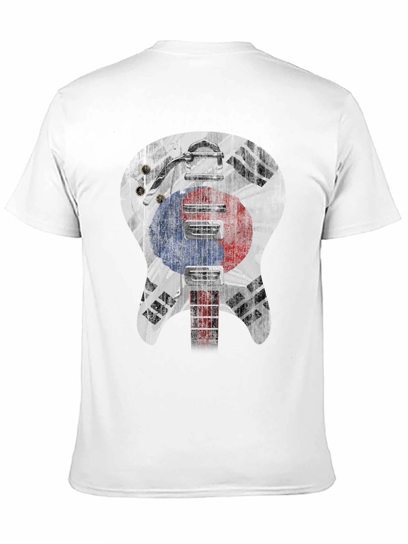 Korea Guitar Flag T-Shirt