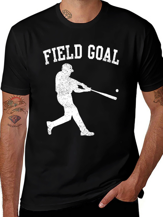 Field Goal Baseball T-Shirt